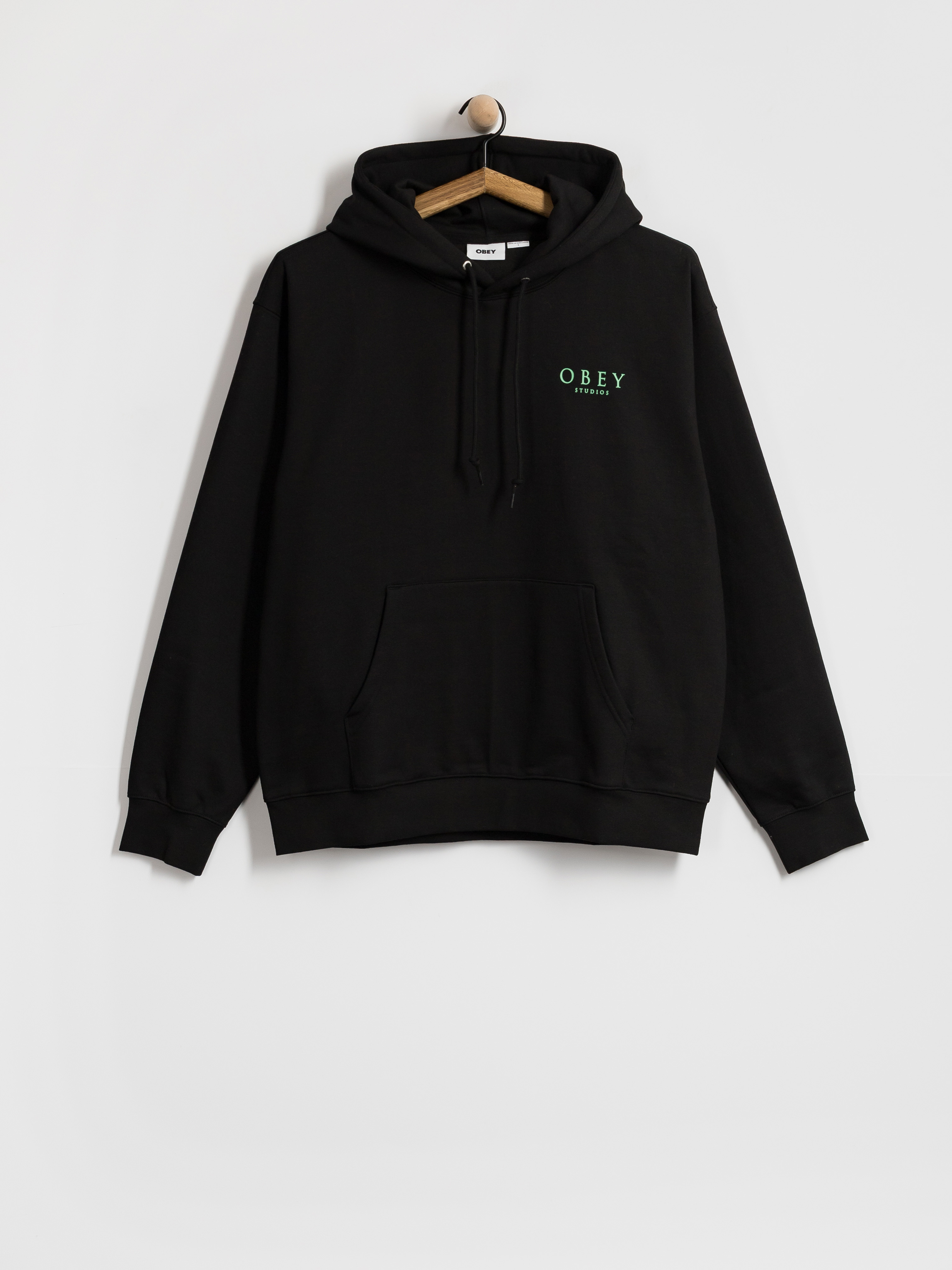 OBEY Flores Robus Pulóver (black)