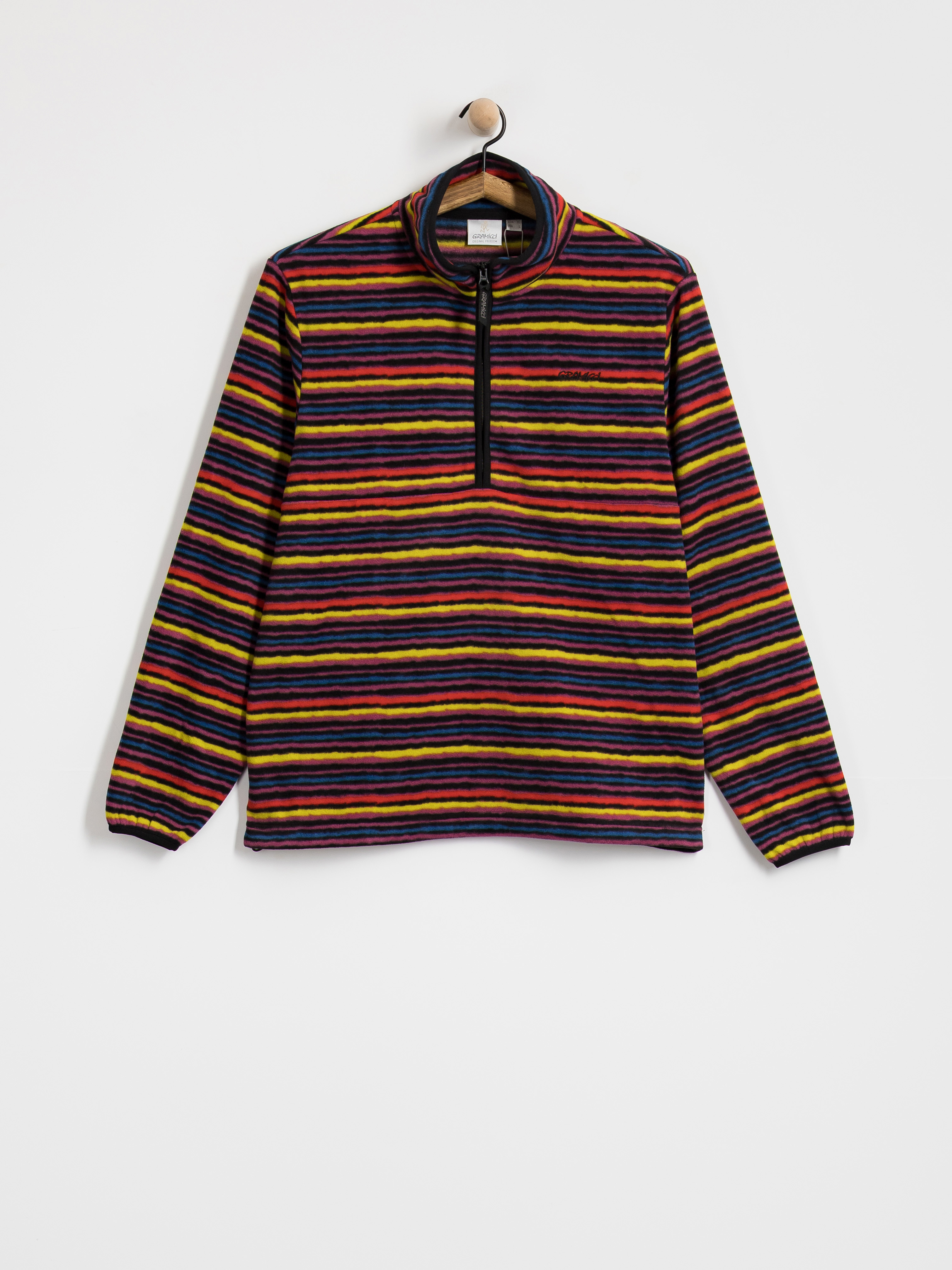 Gramicci Thermal Fleece Pullover Dzseki (multi-stripe)