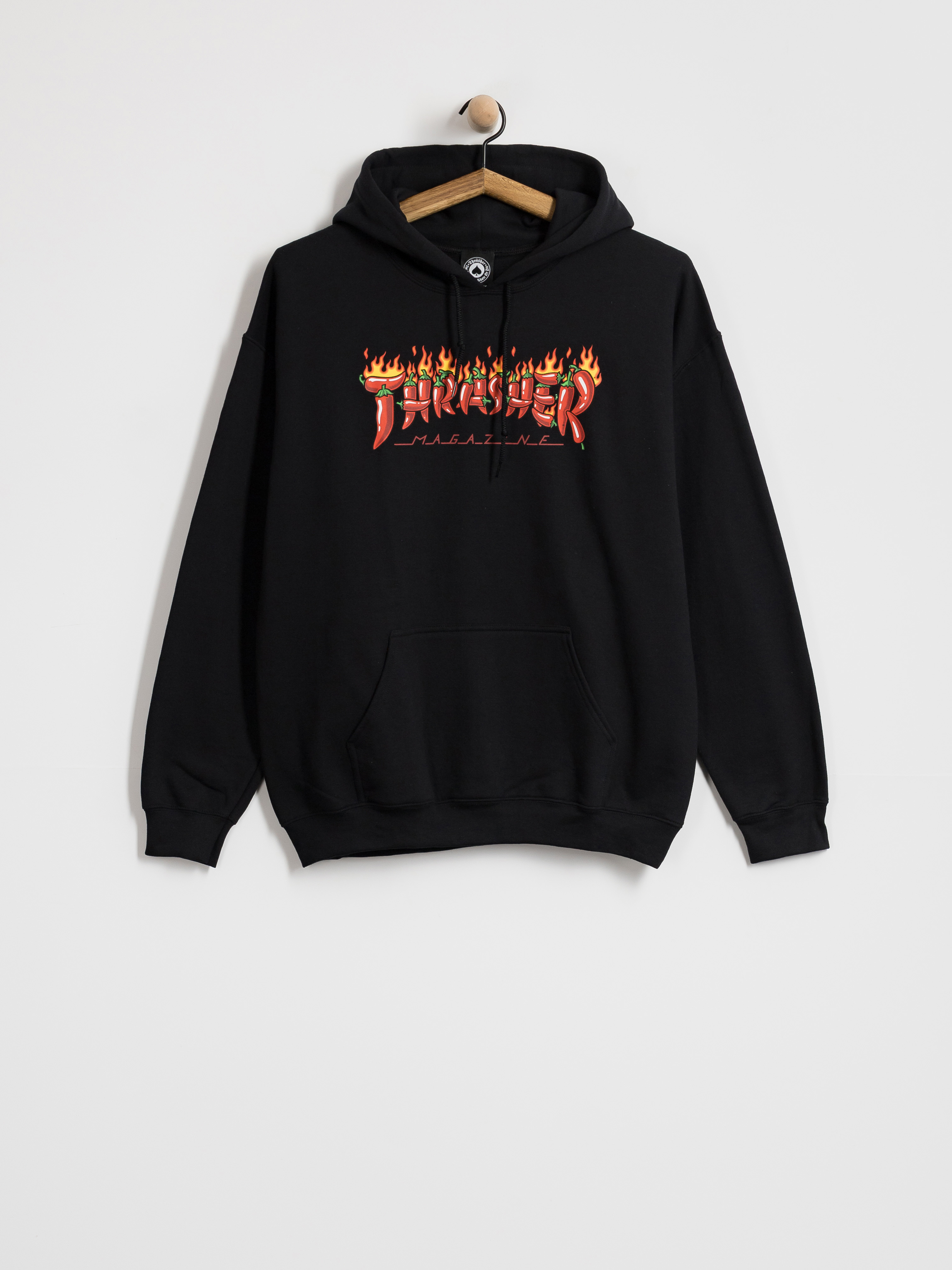 Thrasher Fuego HD Kapucnis pulóver (black)