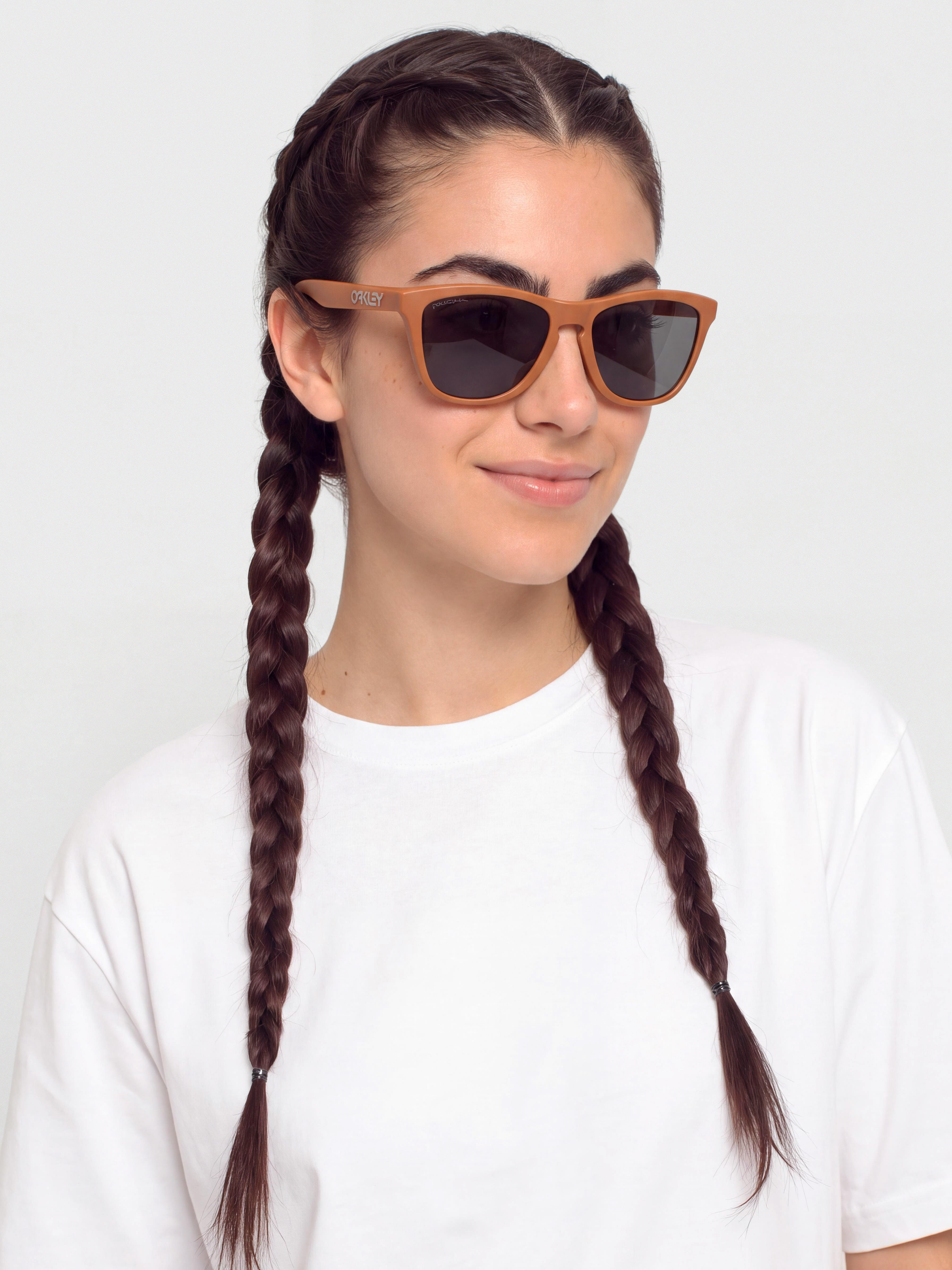 Napszemüvegek Oakley Frogskins (matte ginger/prizm grey)