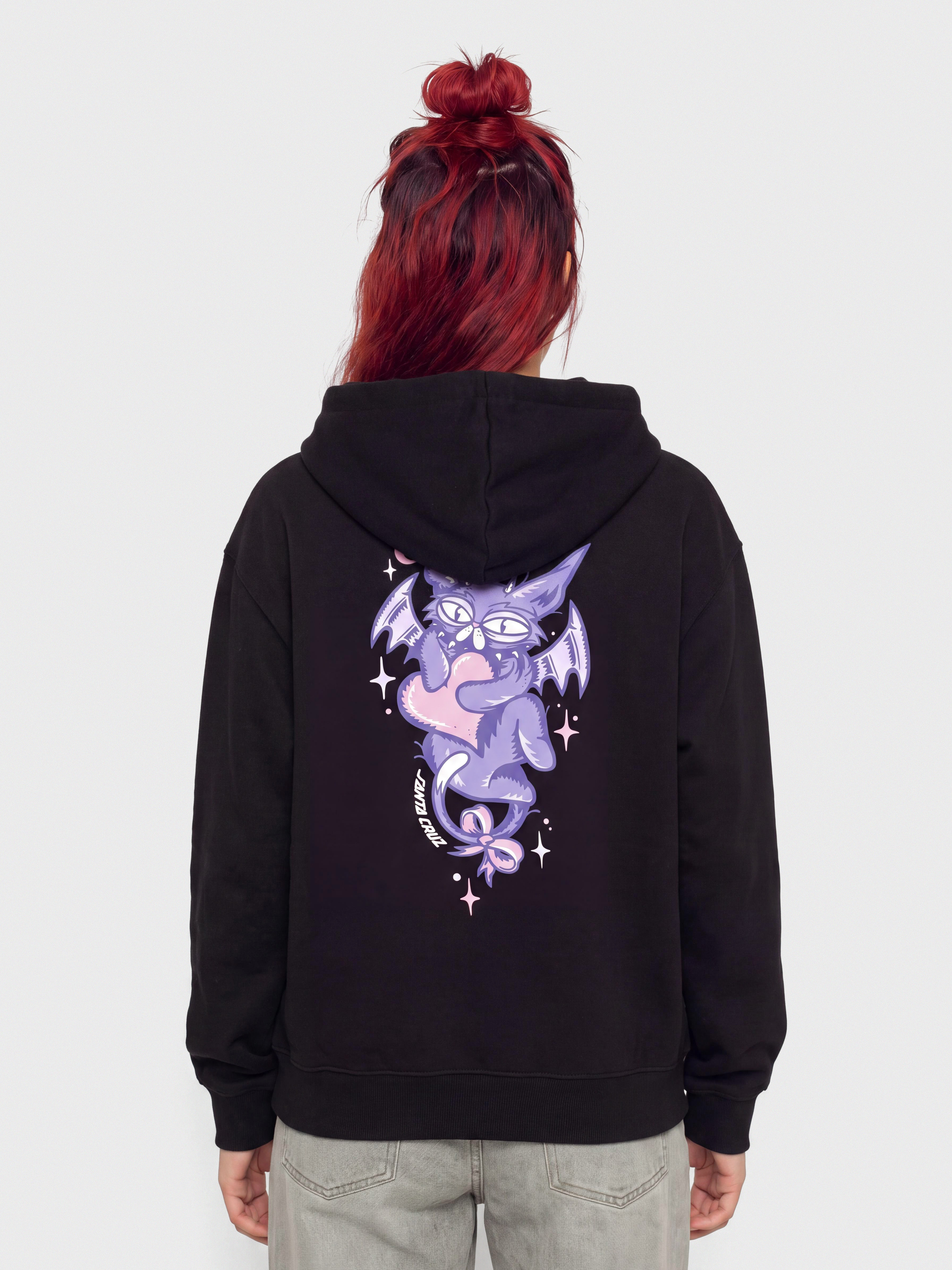 Santa Cruz Night Critter Wmn Pulóver (black)