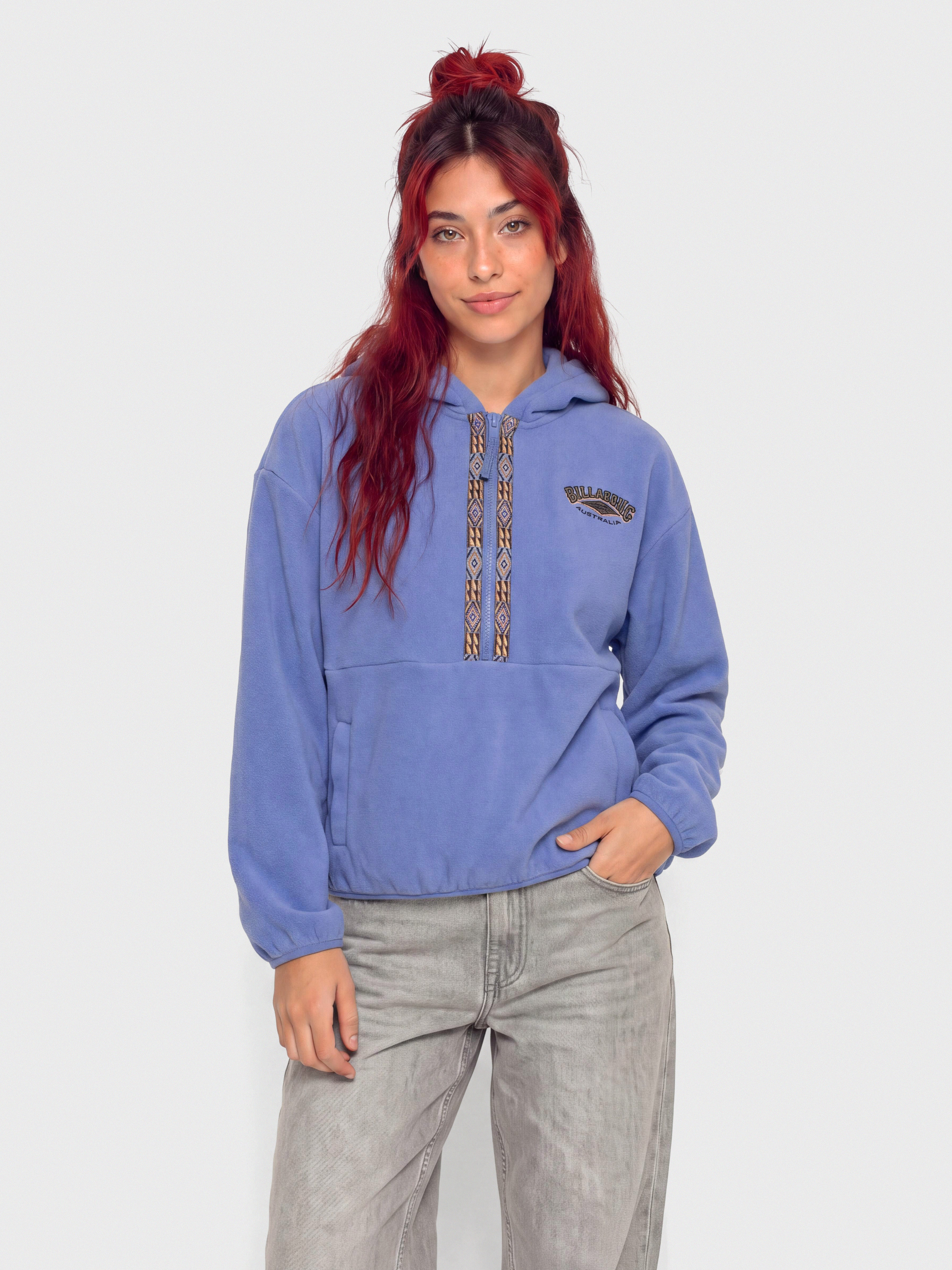 Billabong Winter Camp HD Wmn Kapucnis pulóver (iris)