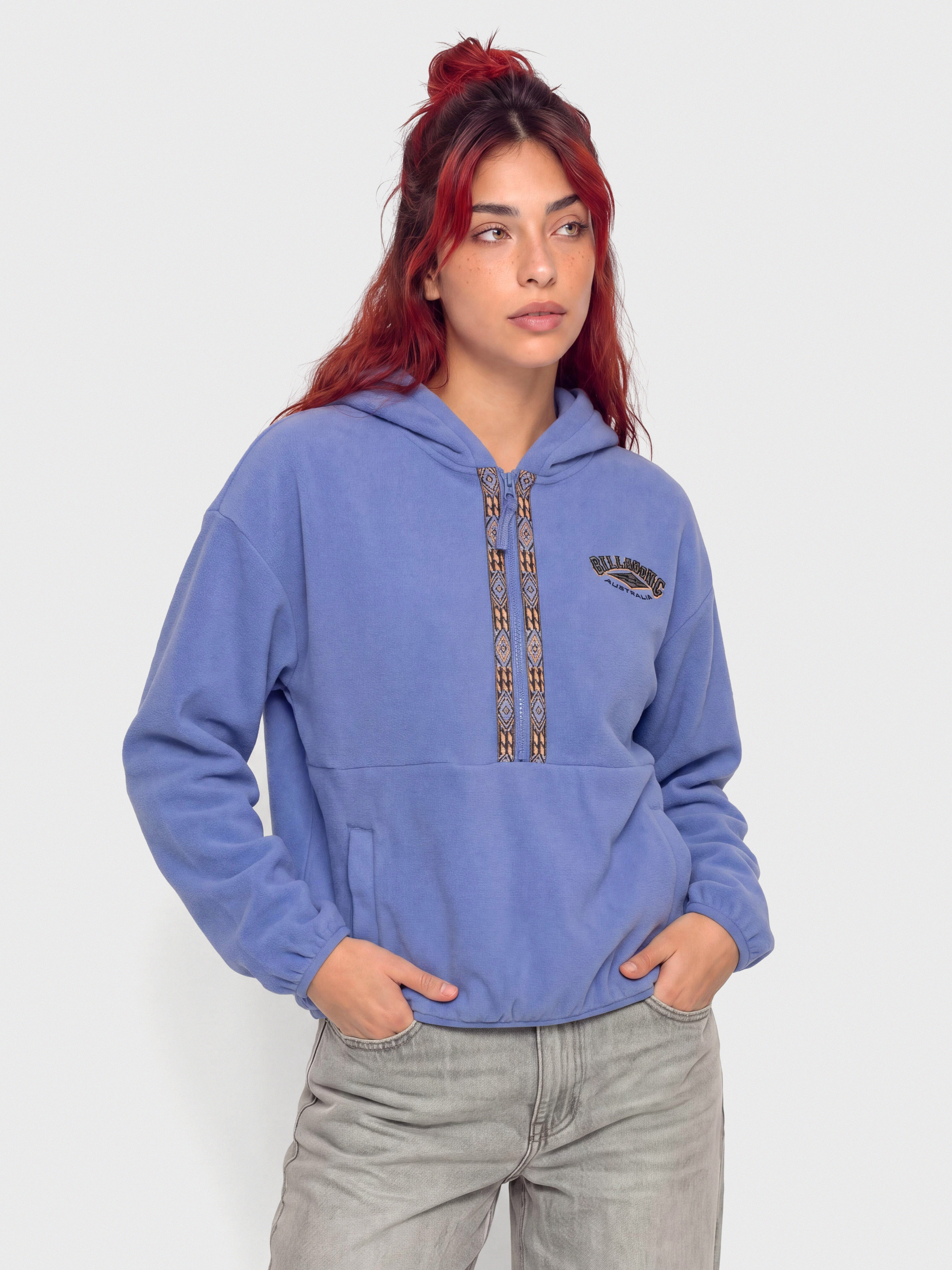 Billabong Winter Camp HD Wmn Kapucnis pulóver (iris)