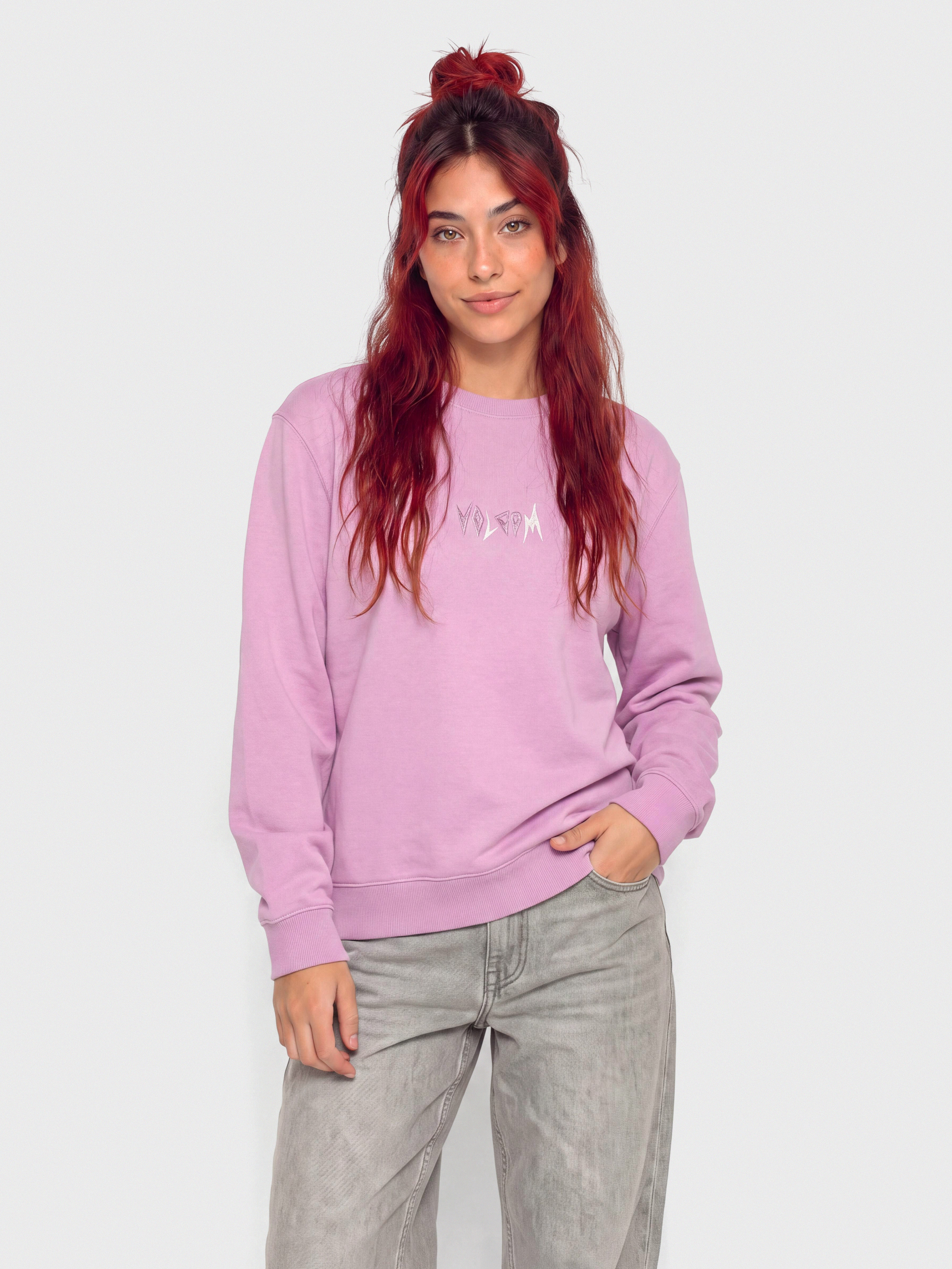 Volcom Spikstone Crew Pulóver Wmn