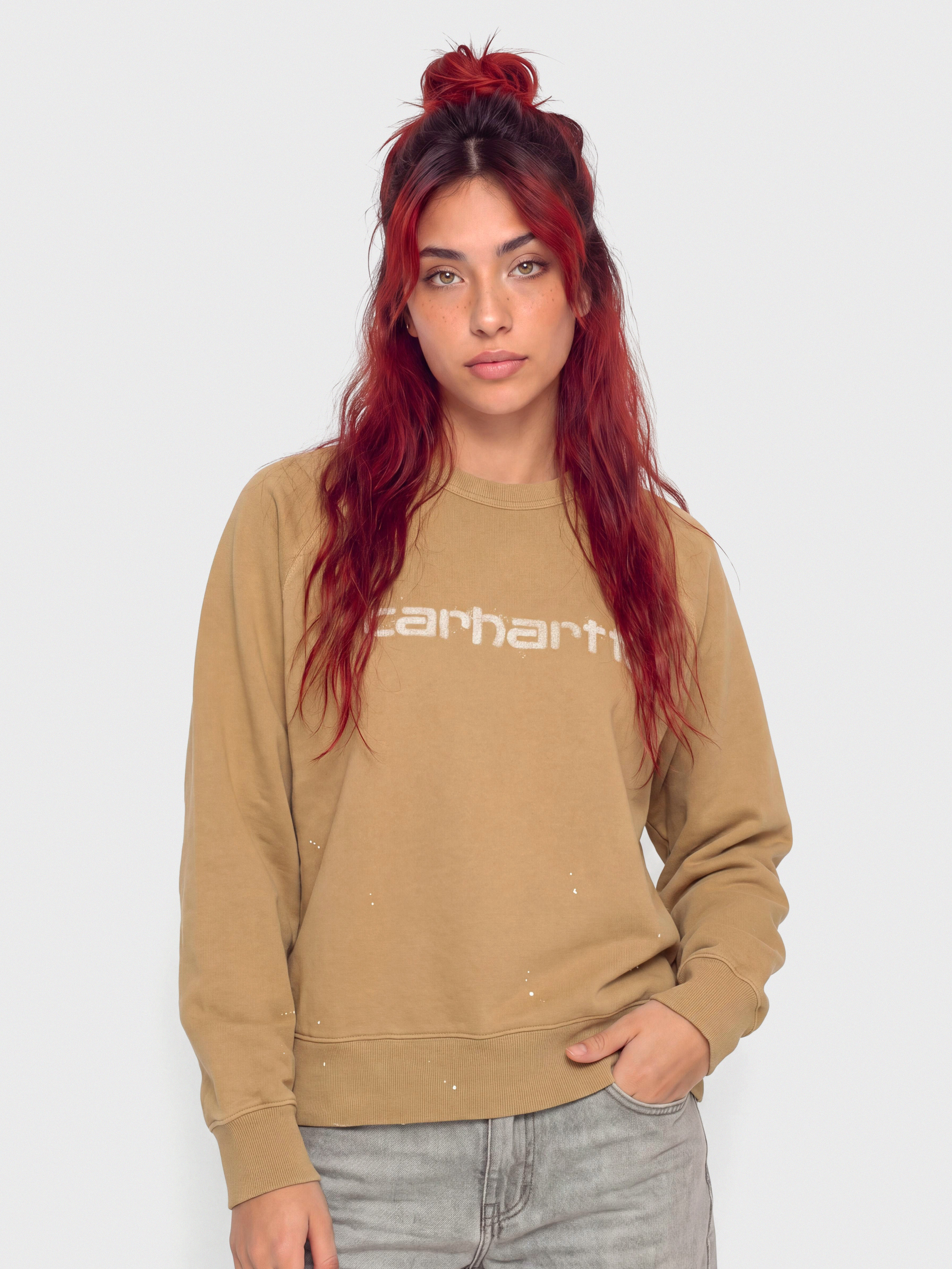 Pulóver Carhartt WIP Painter Wmn (dusty h brown)