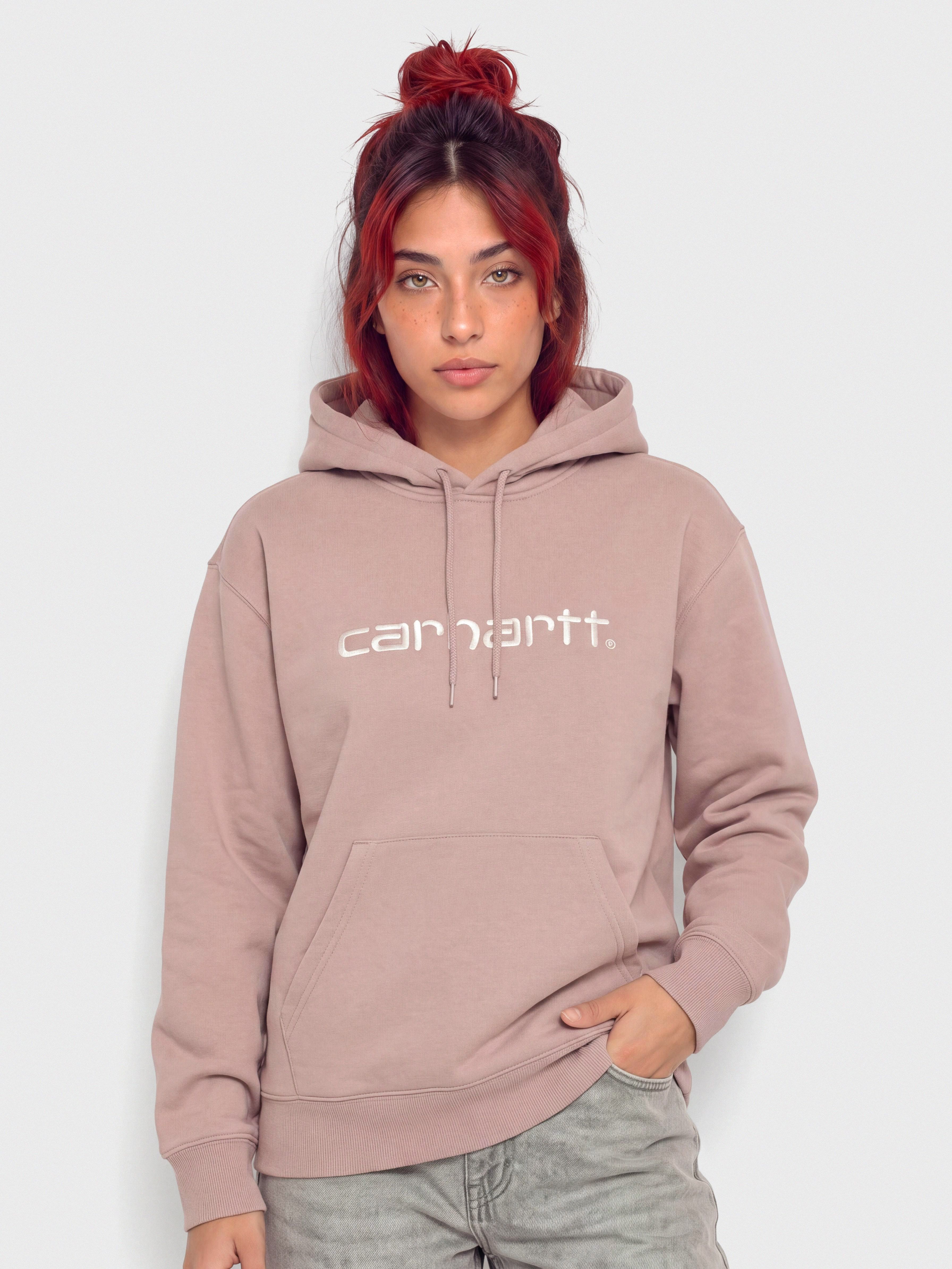 Kapucnis pulóver Carhartt WIP Carhartt HD Wmn