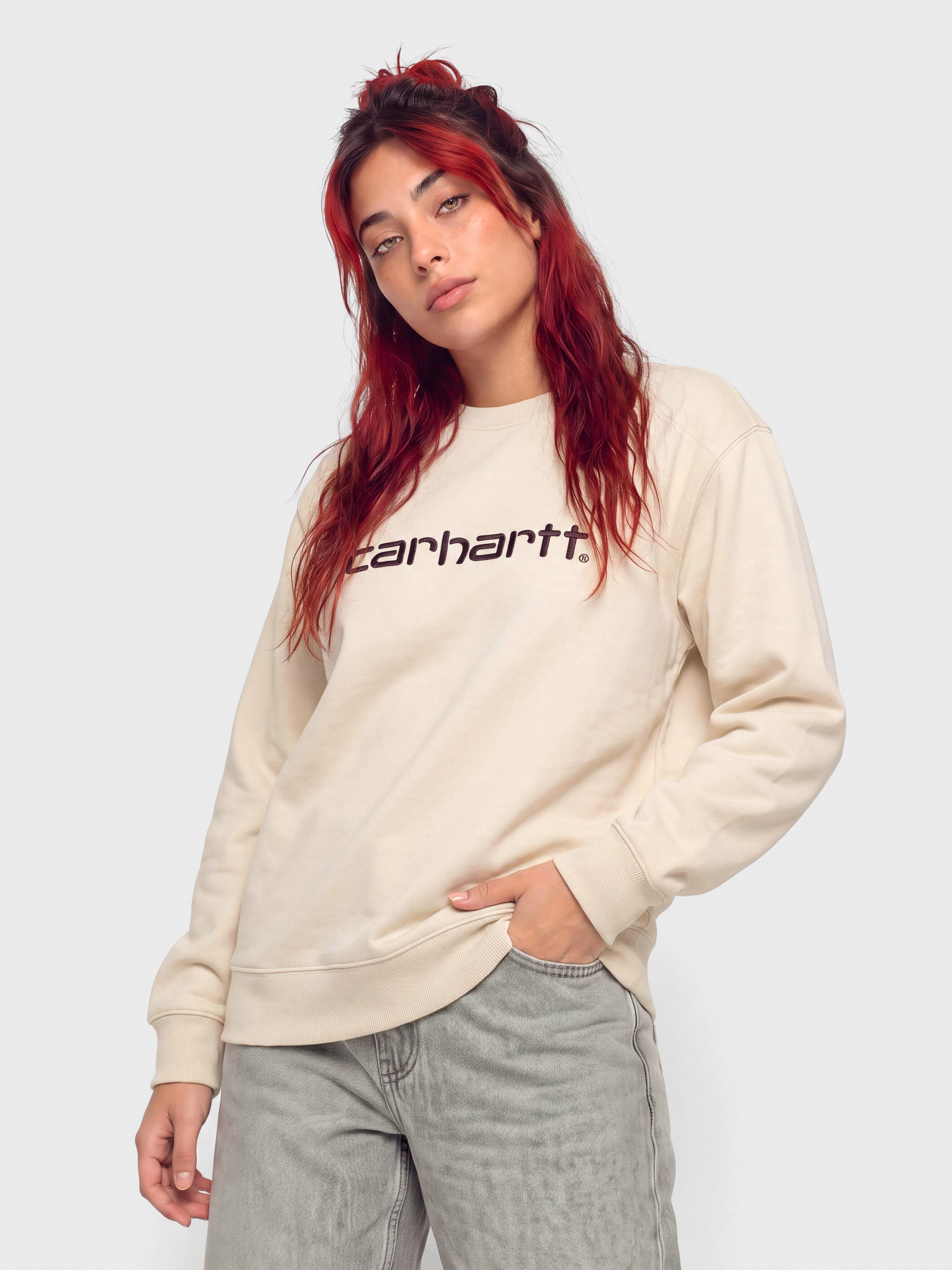 Pulóver Carhartt WIP Carhartt Wmn (cinnerus/cozy purple)