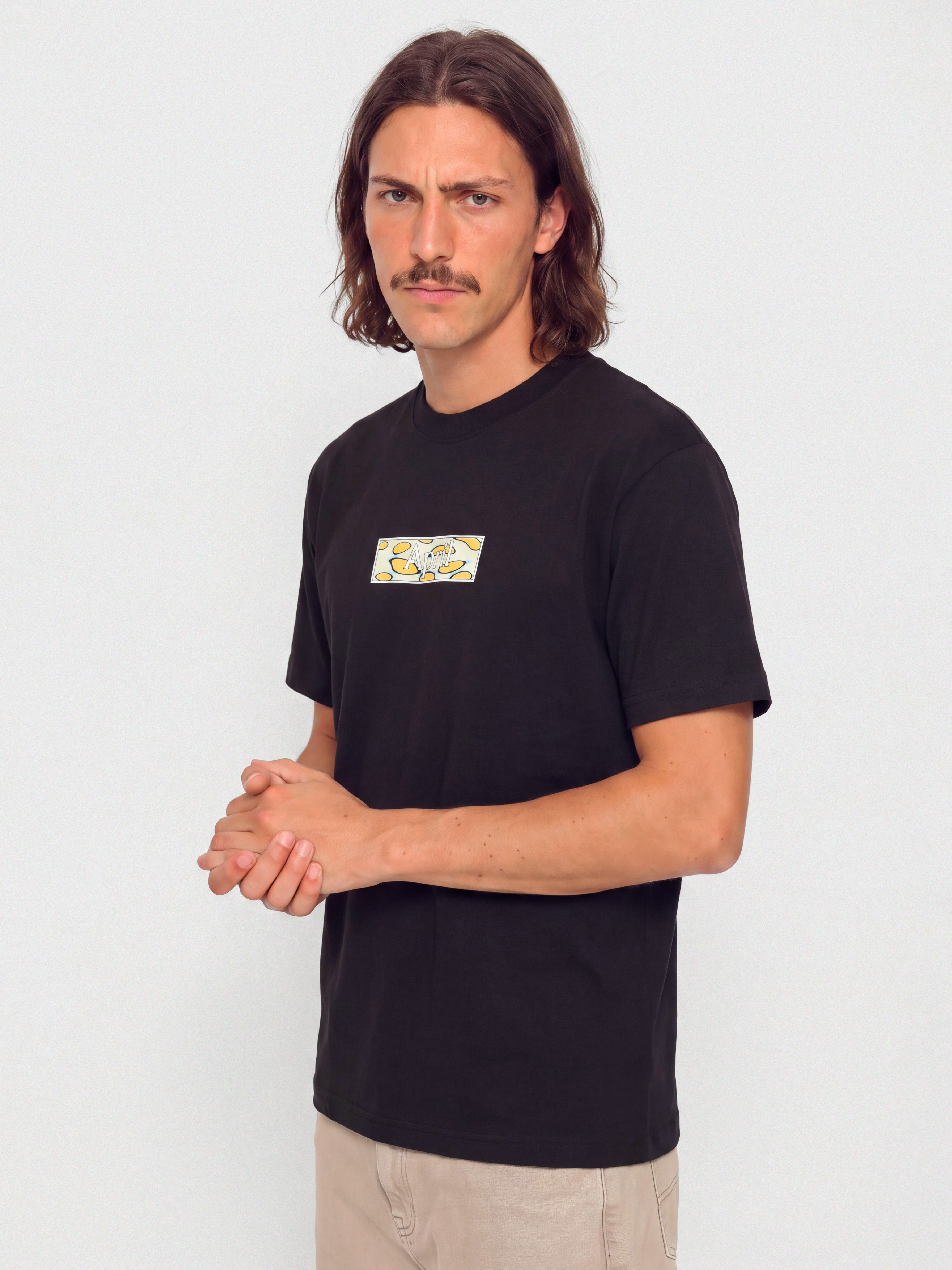 Póló April Skateboards Cells (black)