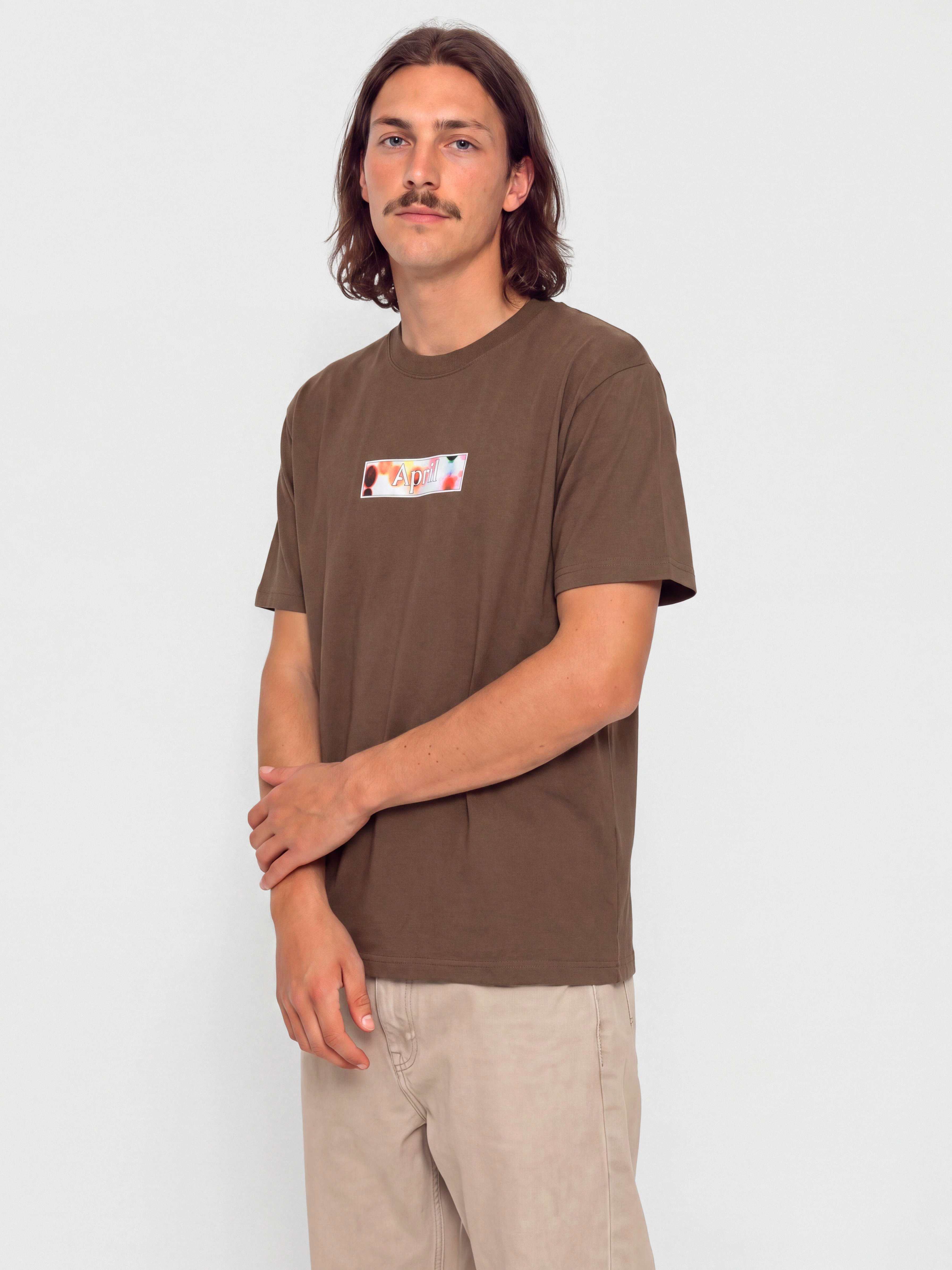 Póló April Skateboards Genes (brown)
