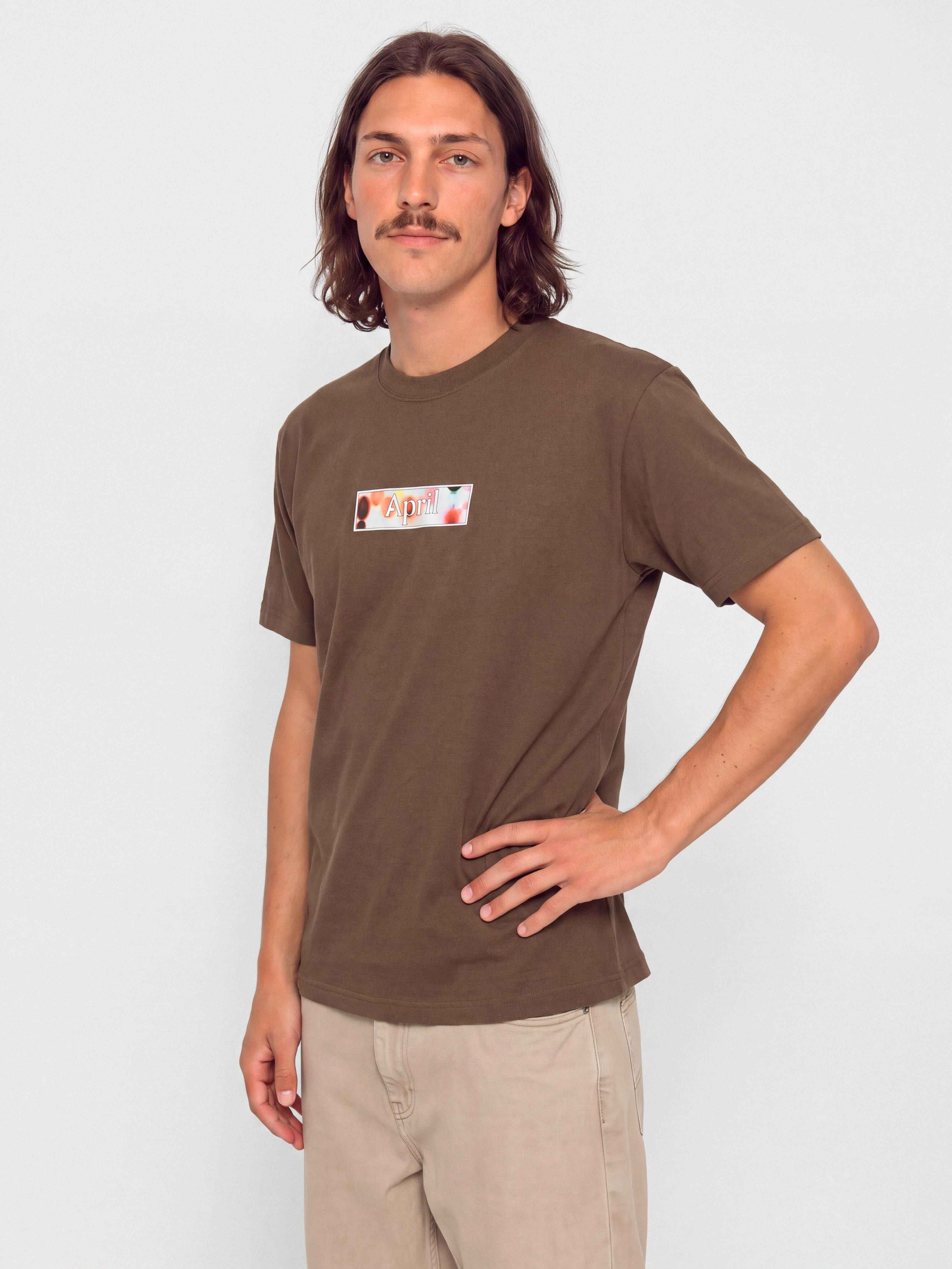 Póló April Skateboards Genes (brown)