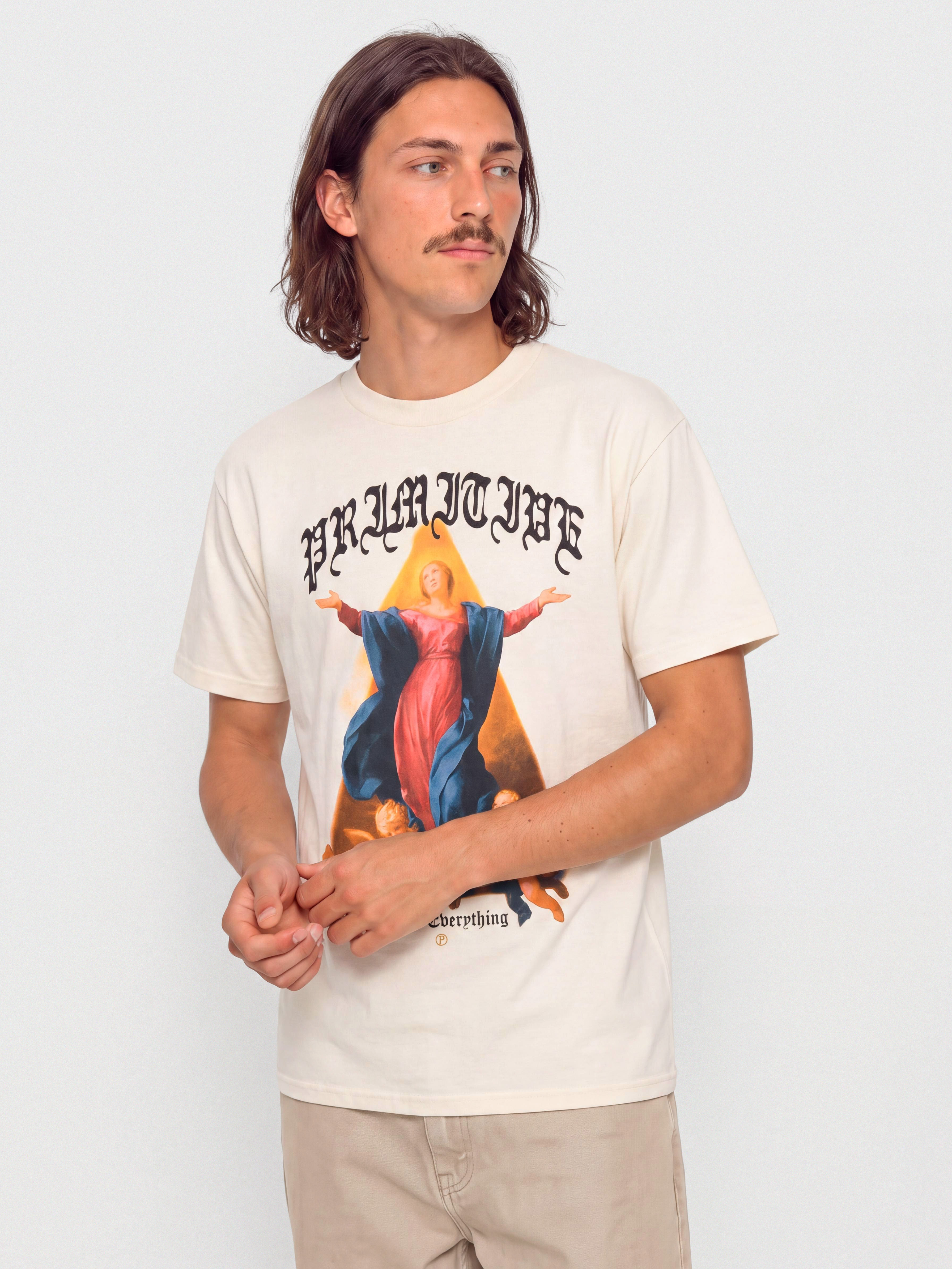 Póló Primitive Prosper (cream)