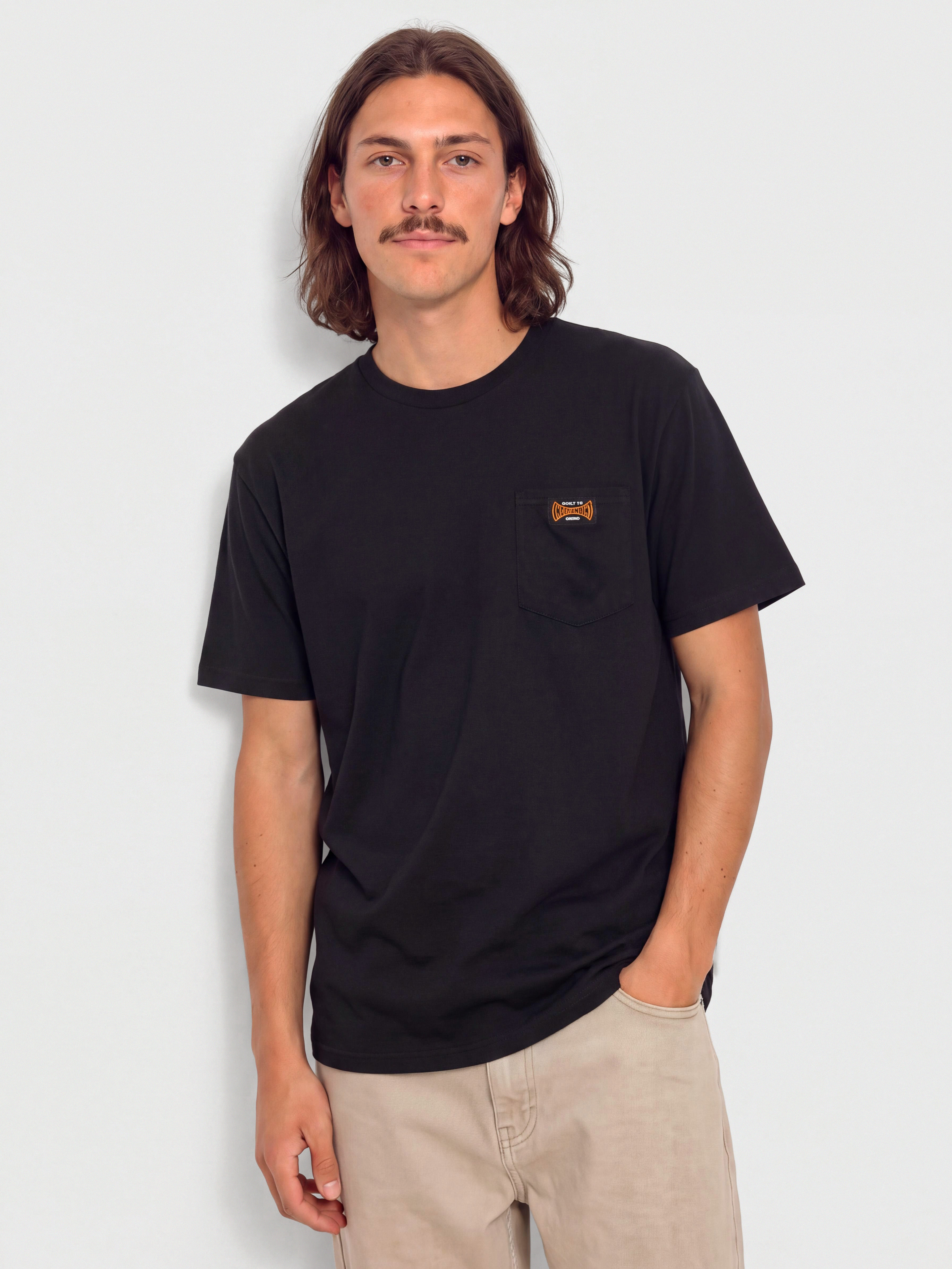 Póló Independent Built To Grind Pocket (black)