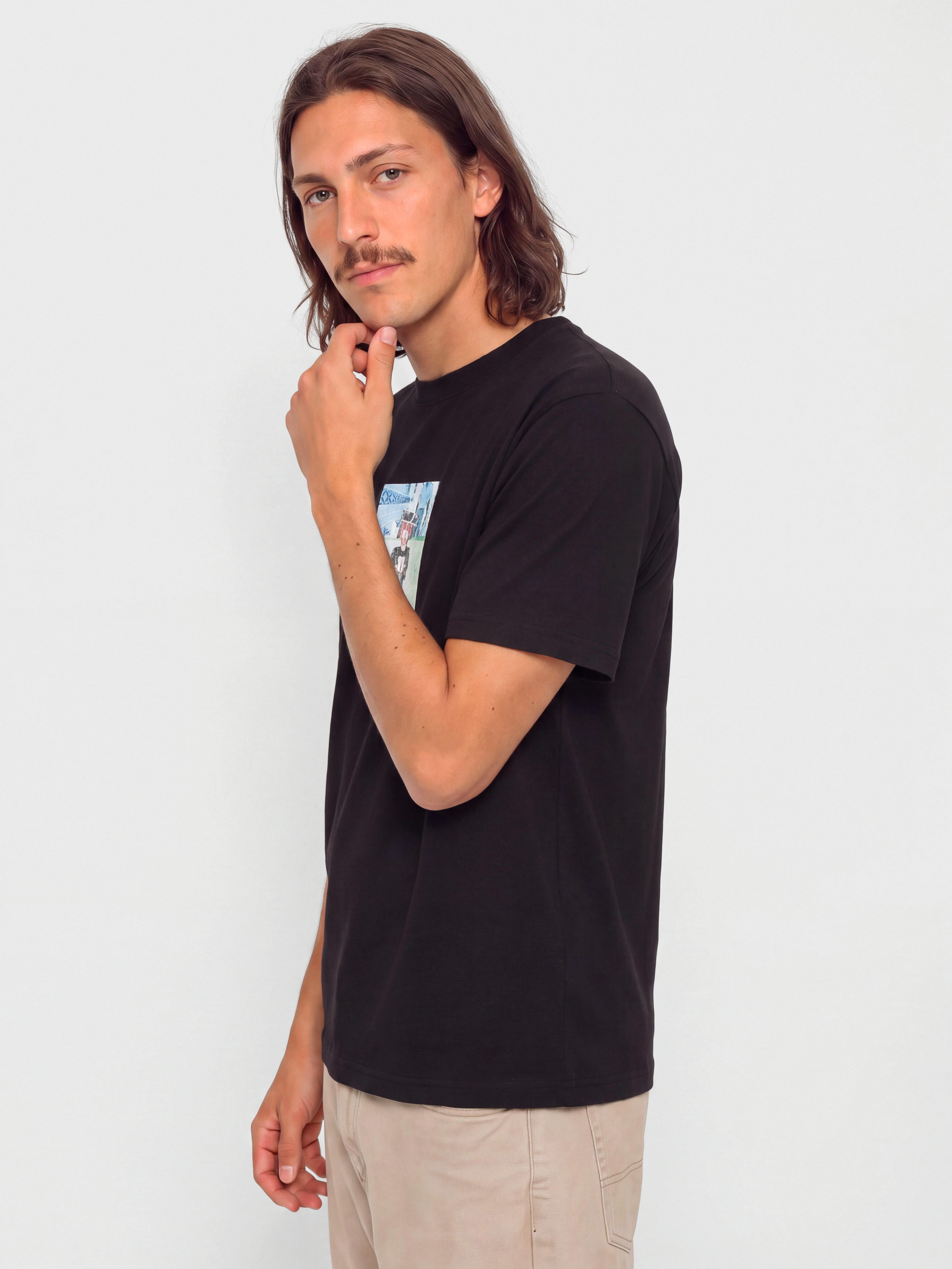 Polar Skate Jeans Teeth Póló (black)