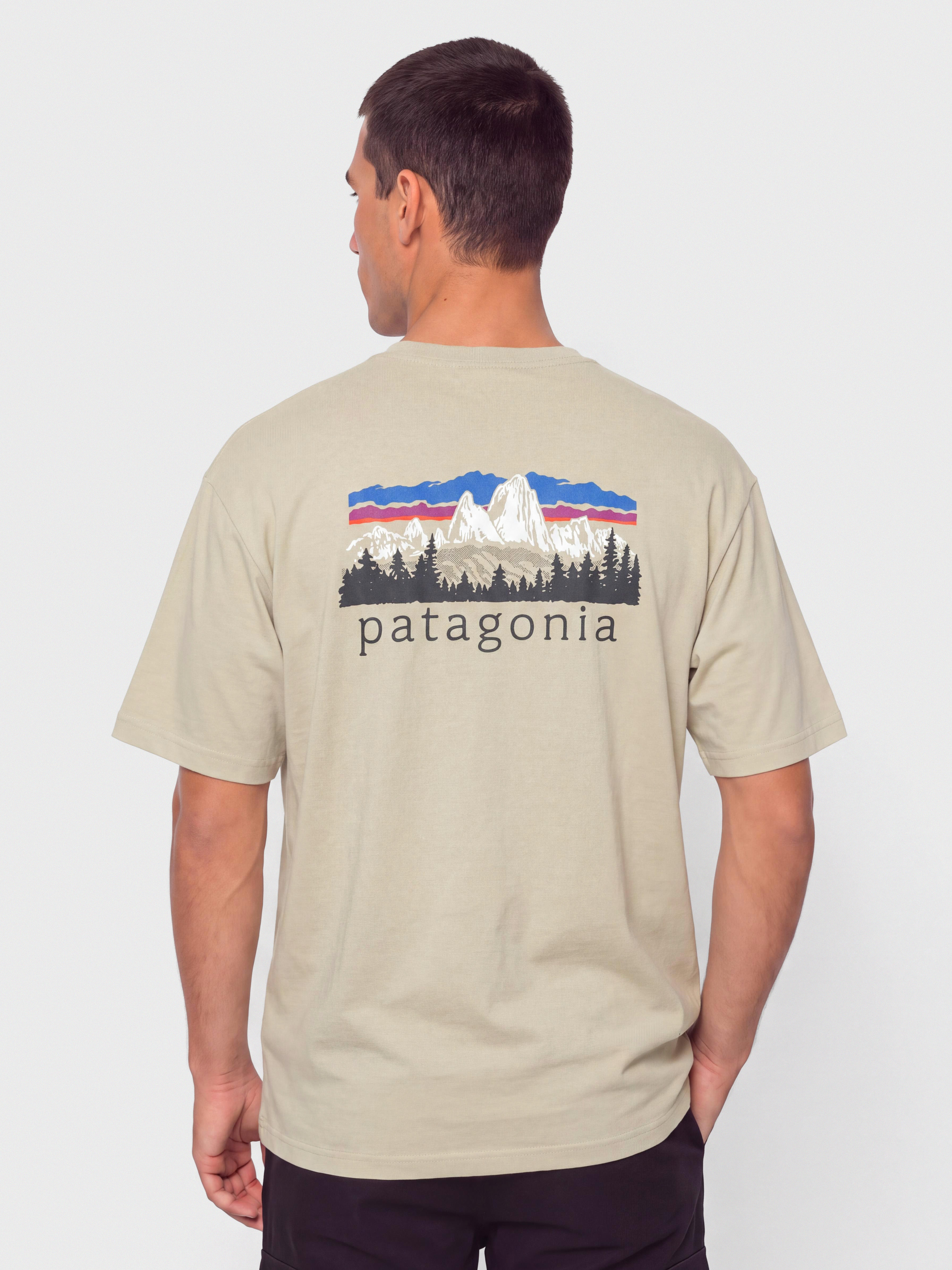 Patagonia Fitz Roy Foothills Póló (weathered stone)