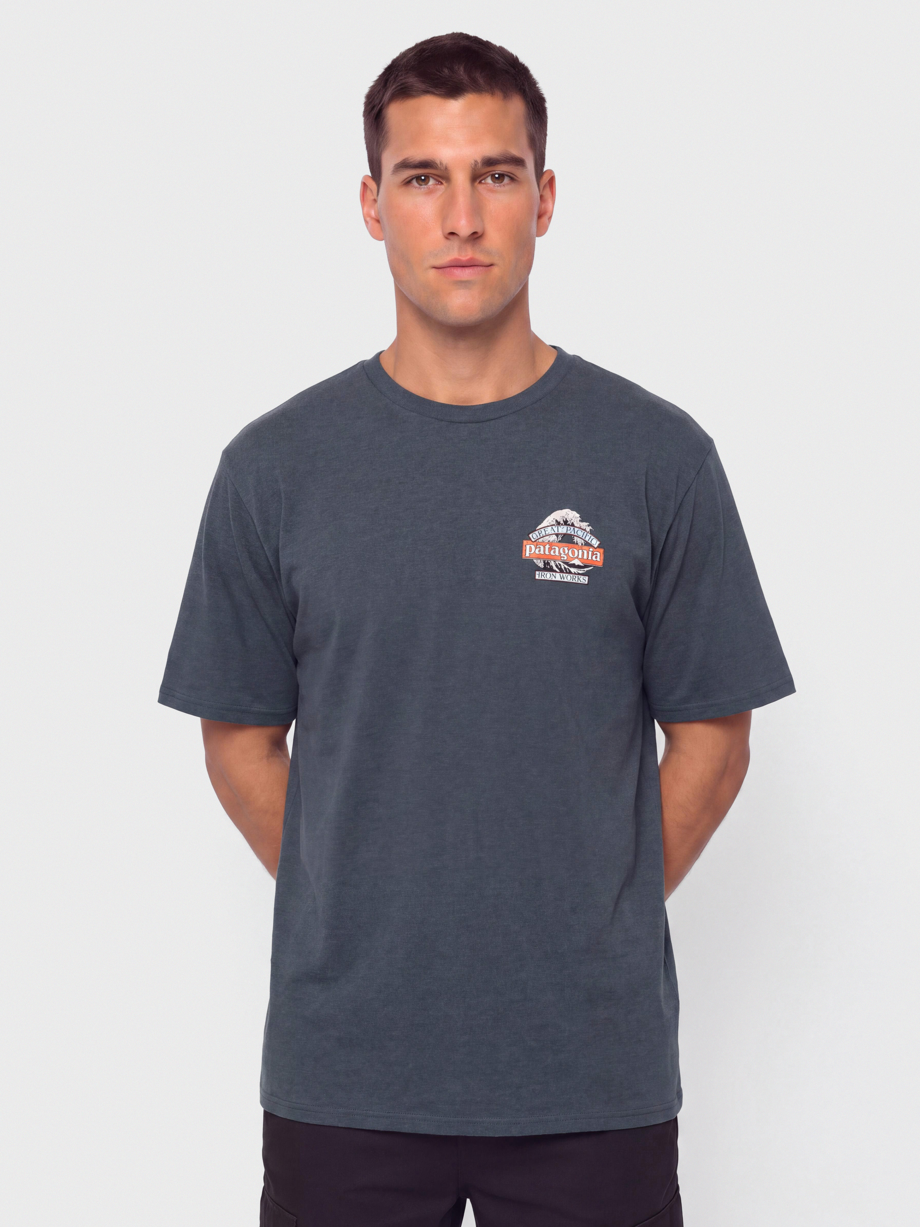 Patagonia Great Waves Responsibili Póló (summit blue)