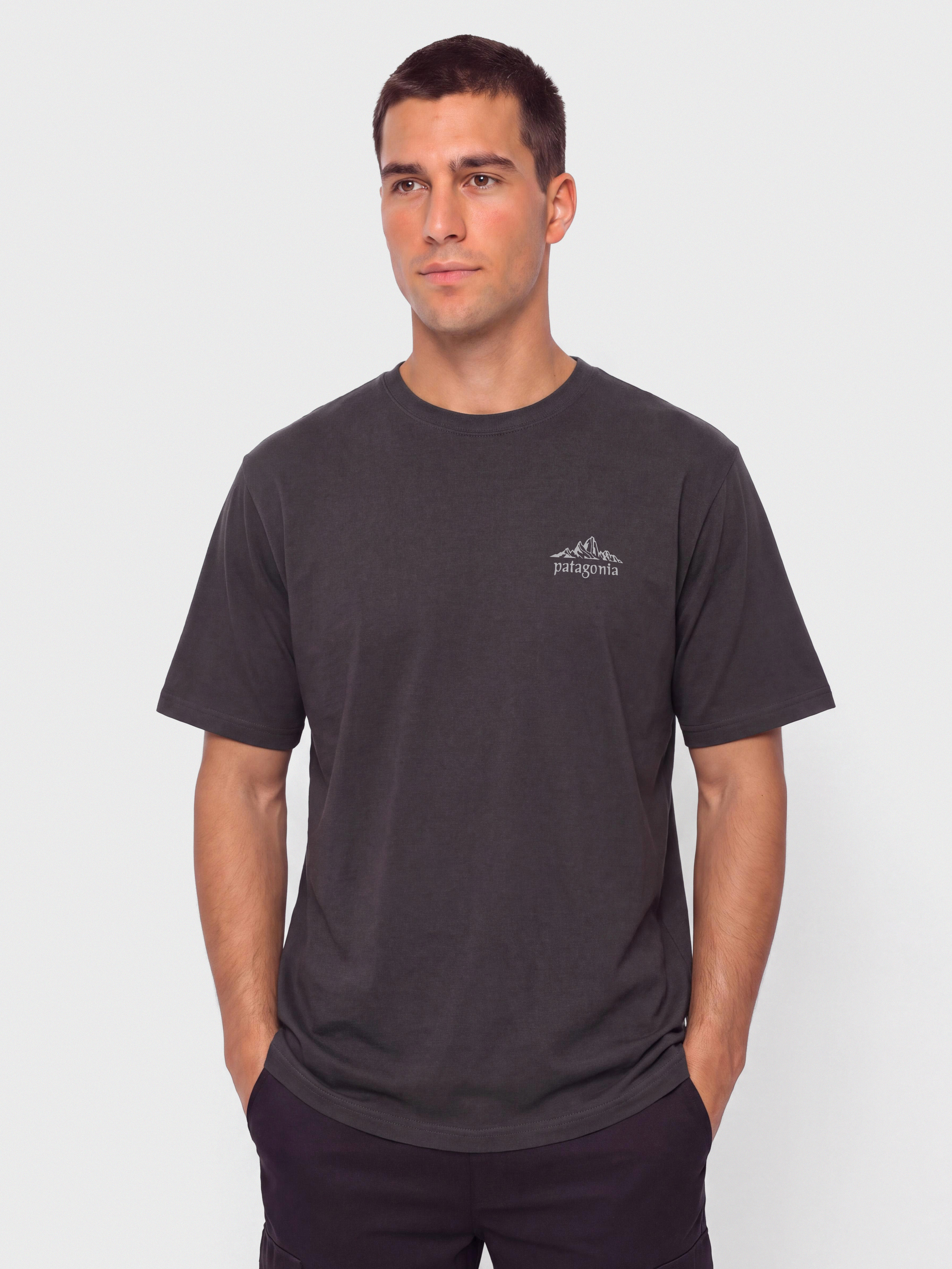 Patagonia Cloud Crag Póló (ink black)