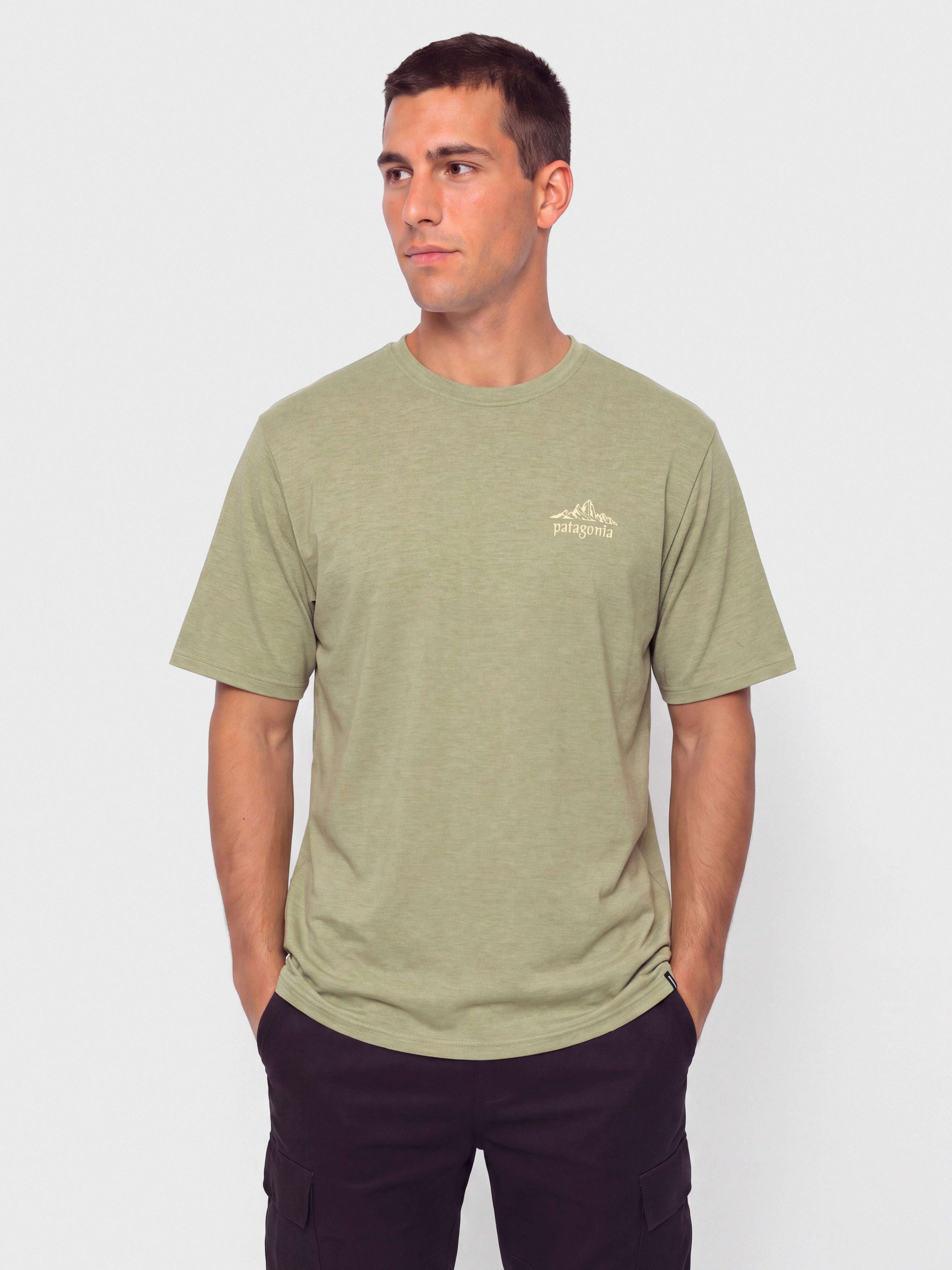 Patagonia Cap Cool Daily Cloud Crag Póló (gumtree green light gumtree green x dye)