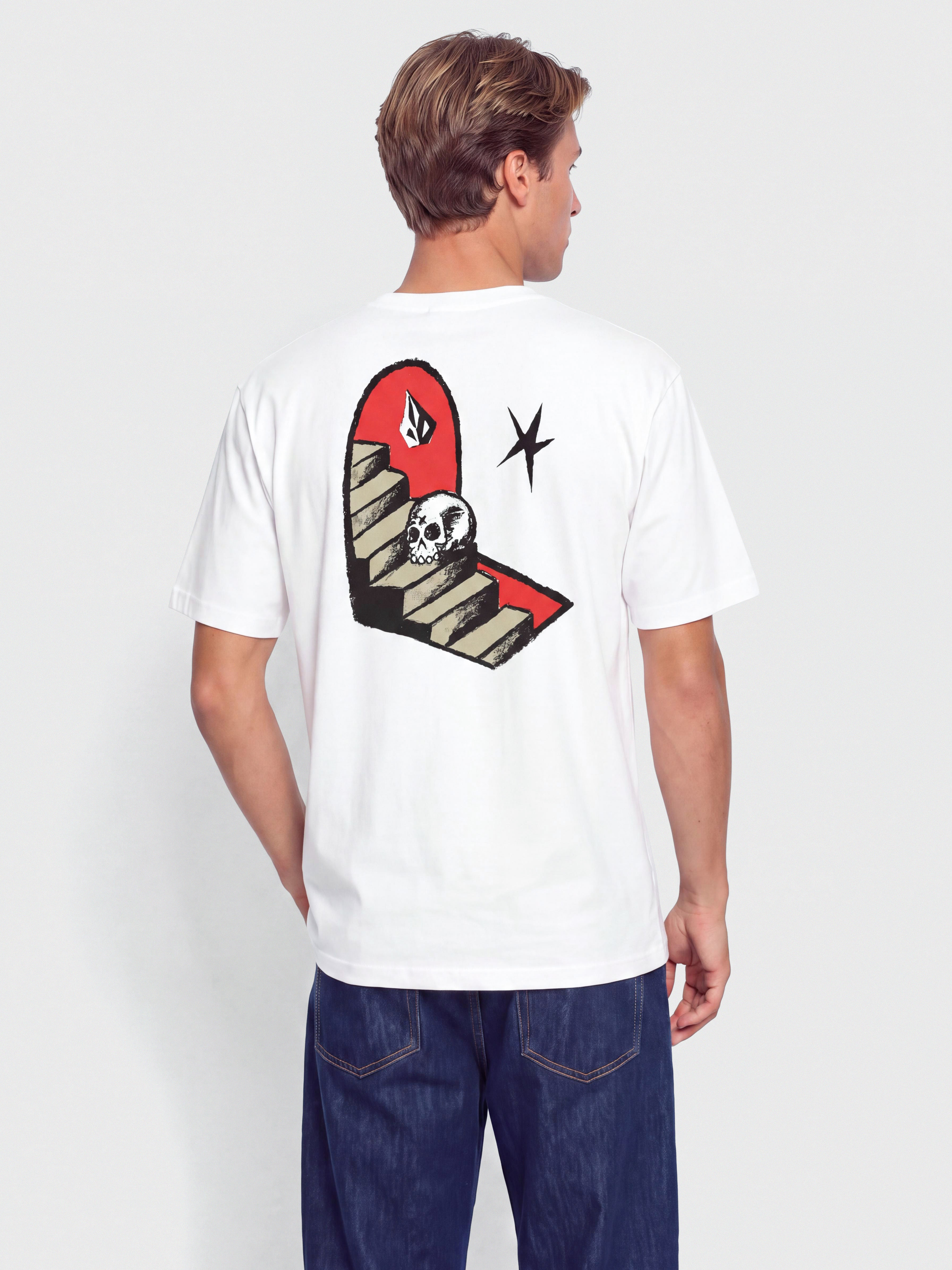 Volcom Fa Seth Conboy Lse Póló (white)