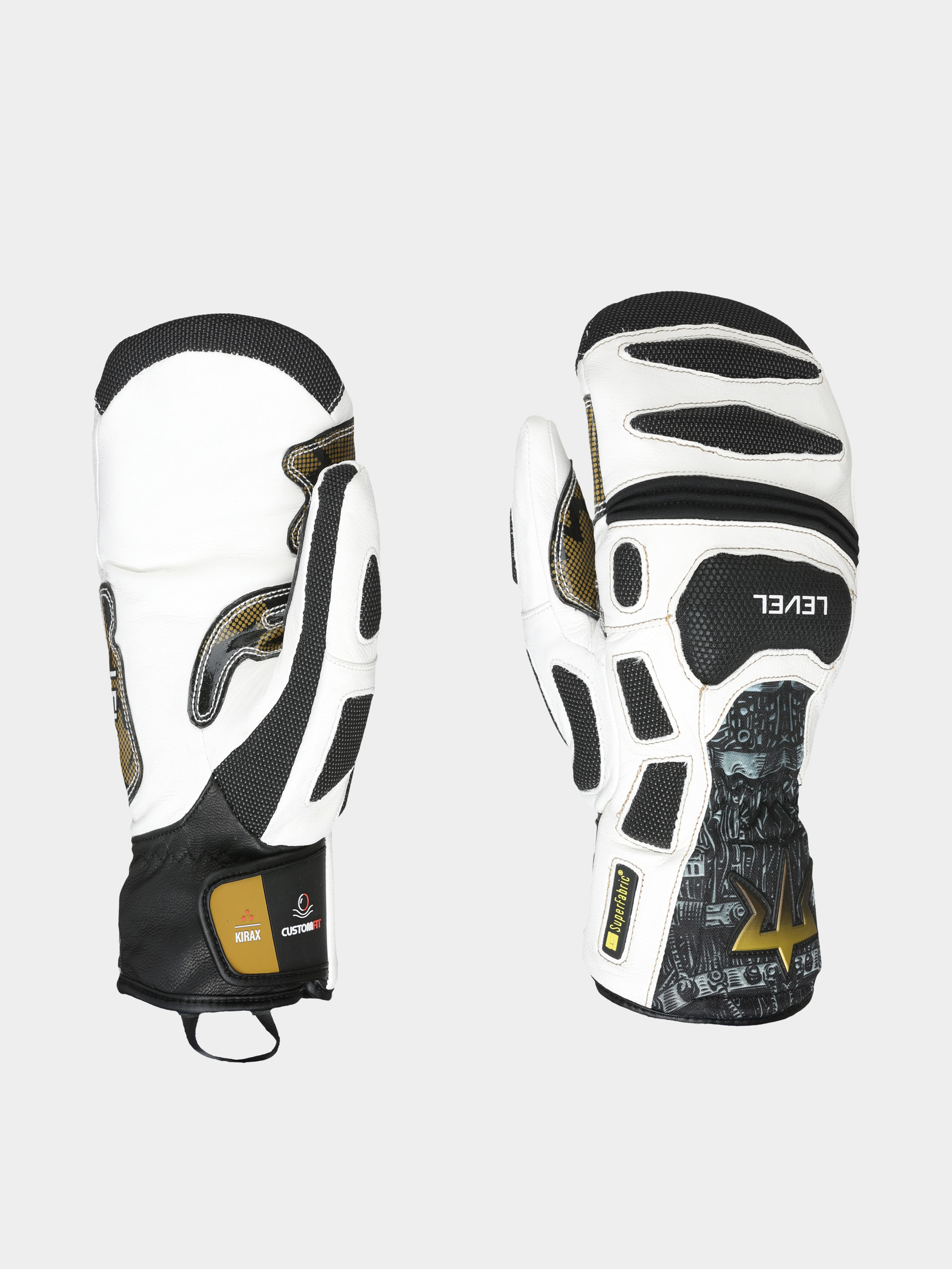 Kesztyű Level Sq Cf Mitt (black white)