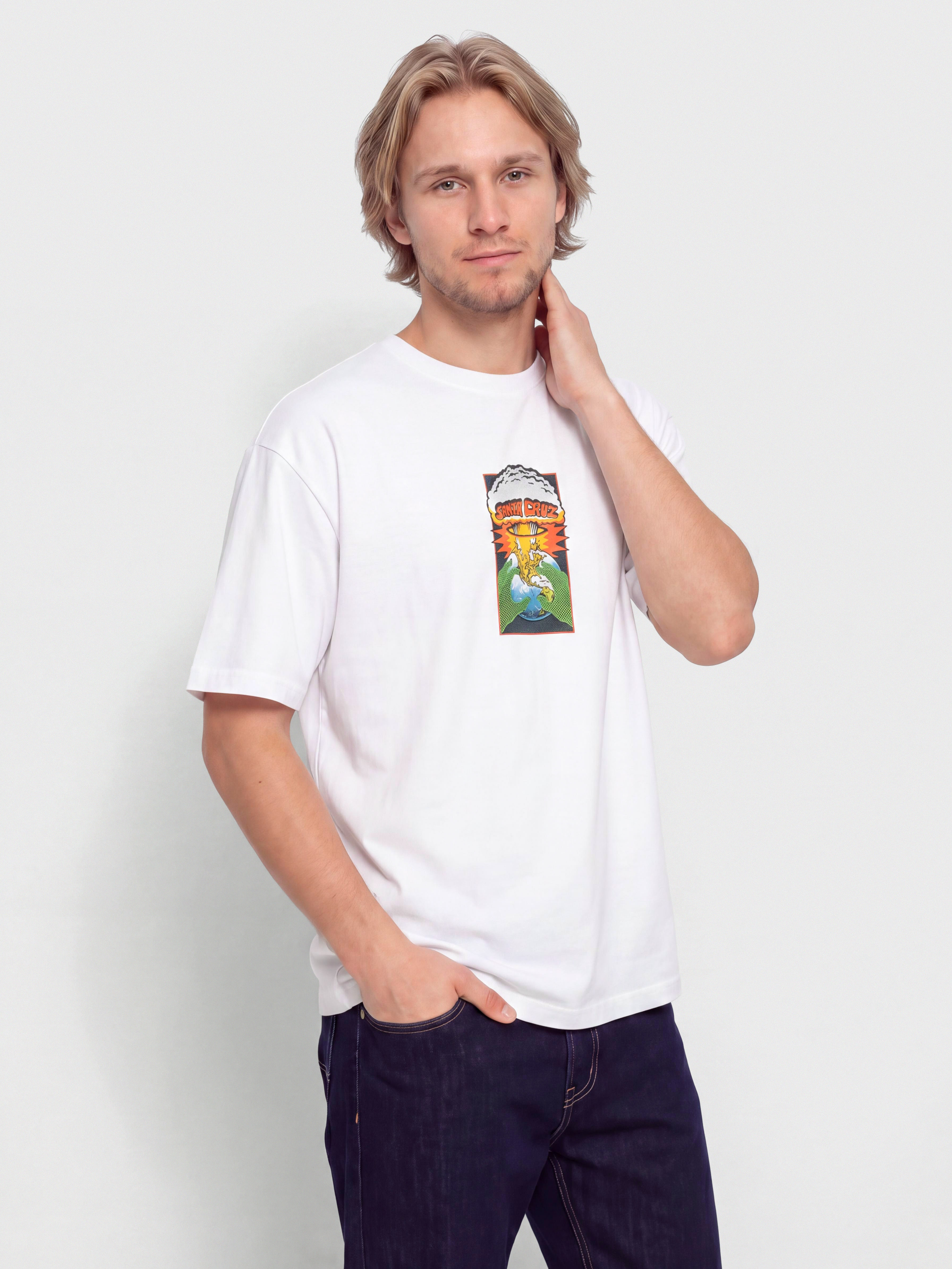 Santa Cruz Kendall Eotw Front Póló (white)