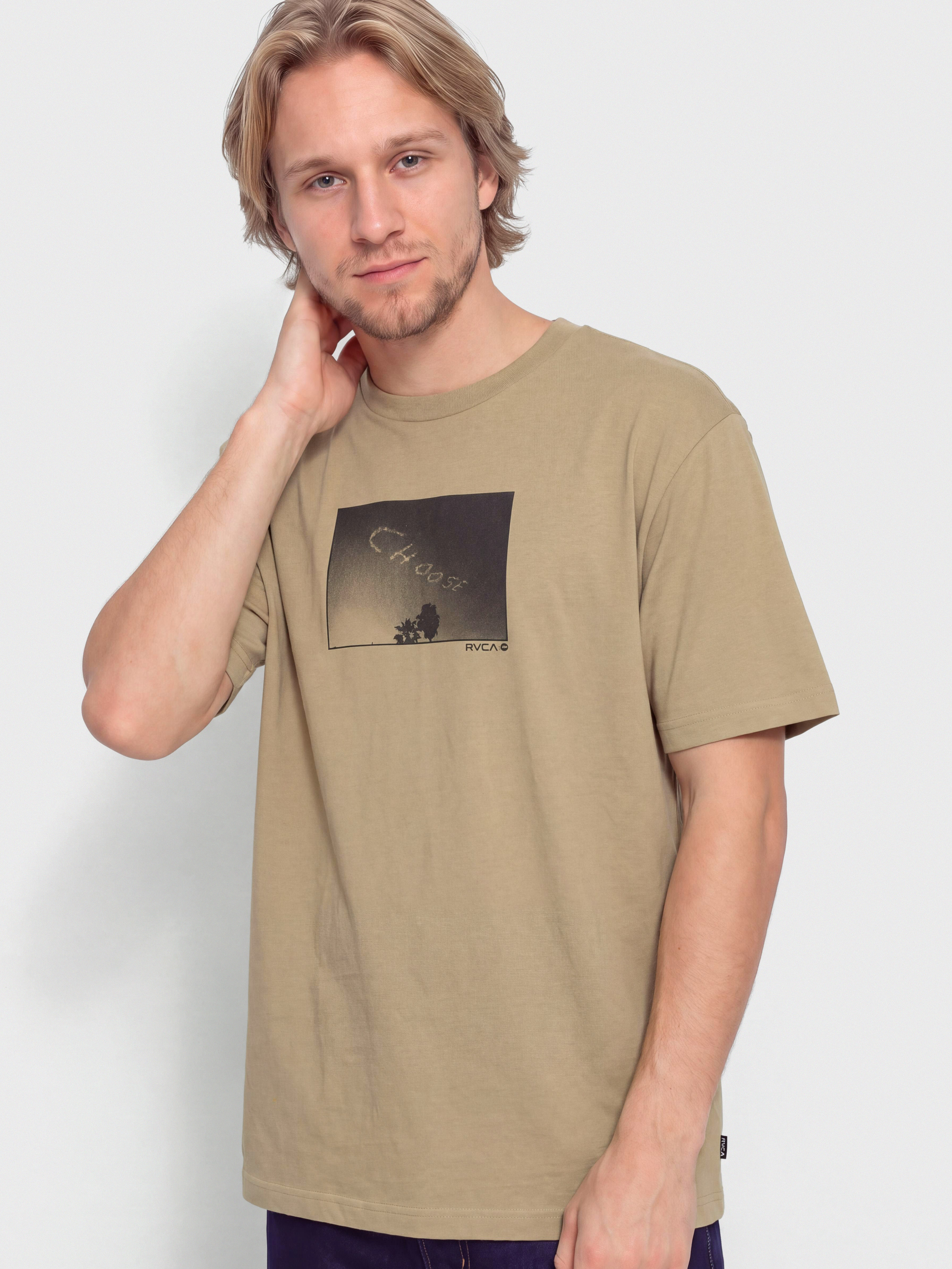 RVCA Choose Póló (tobacco)