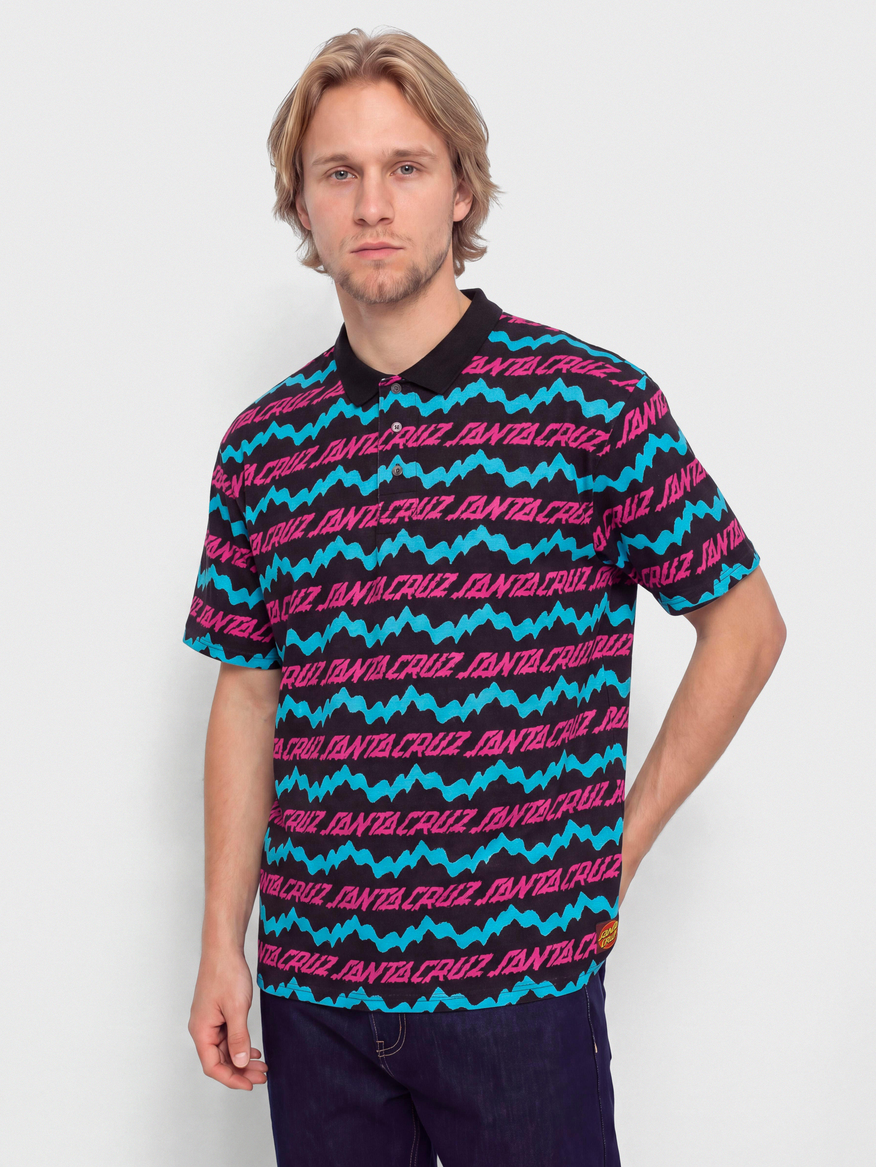 Póló Santa Cruz Slime Drip Polo