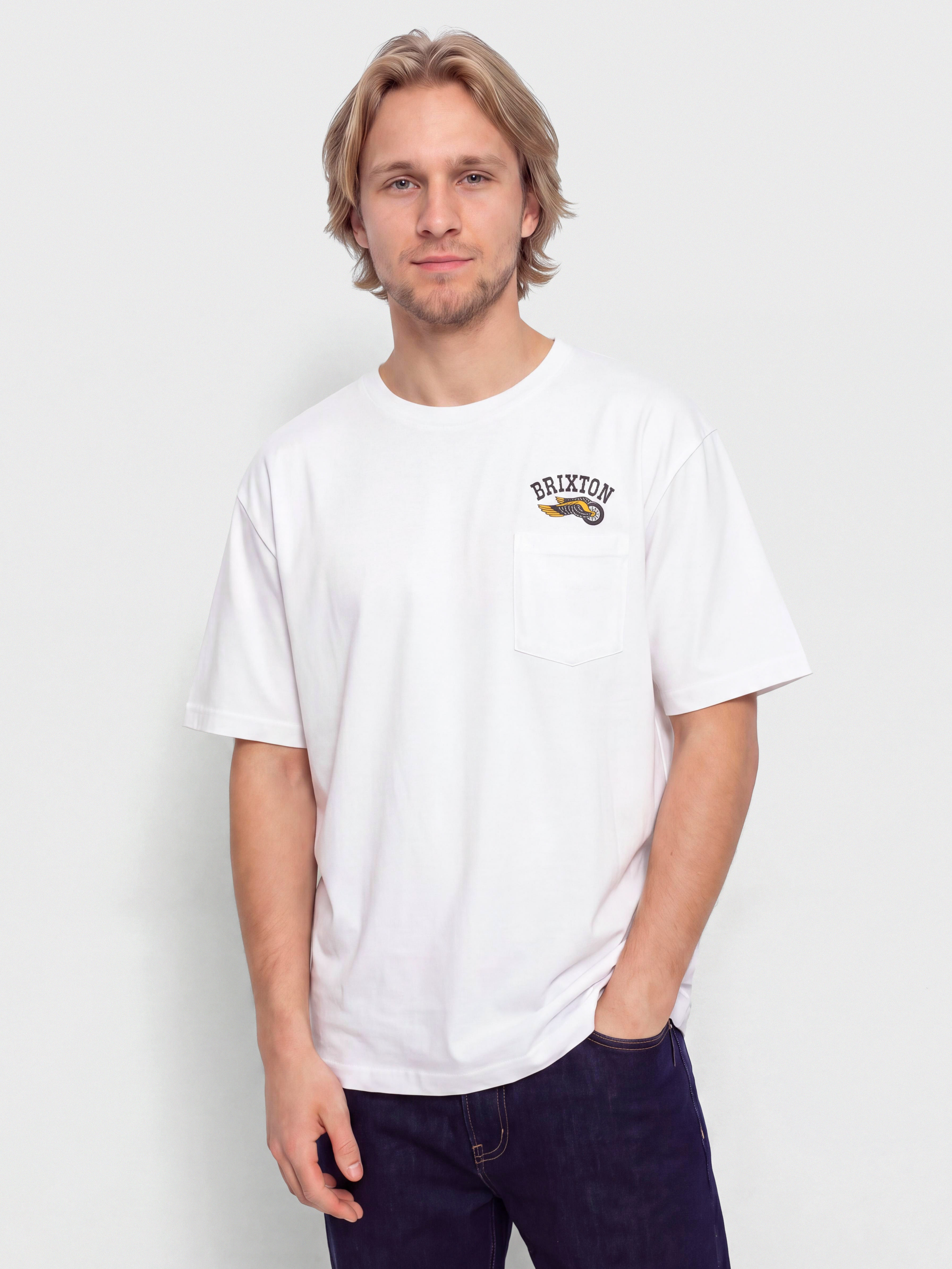 Brixton Roller Tlrt Pkt Póló (white)