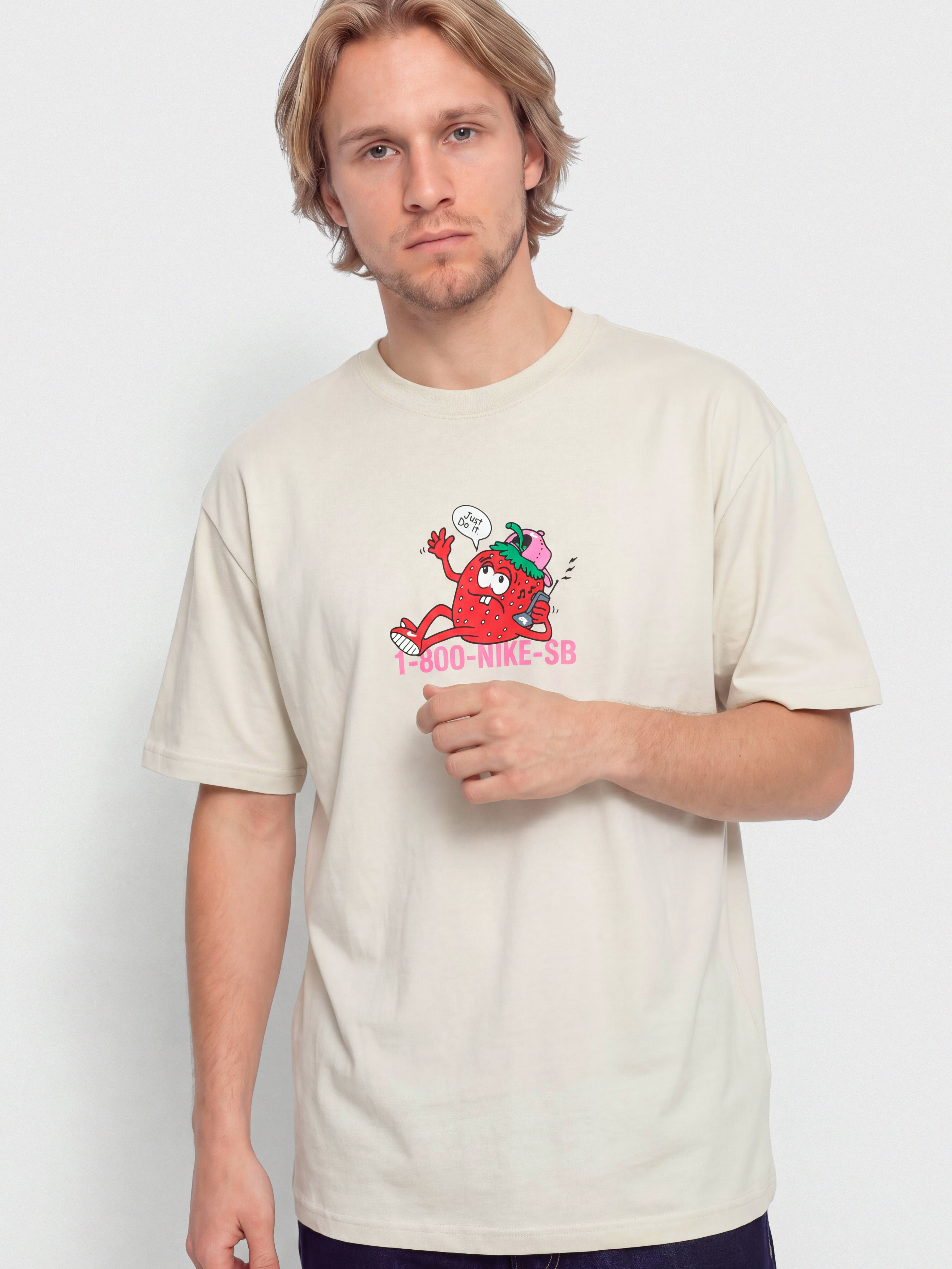 Póló Nike SB M90 Oc Flip Phone (light bone)