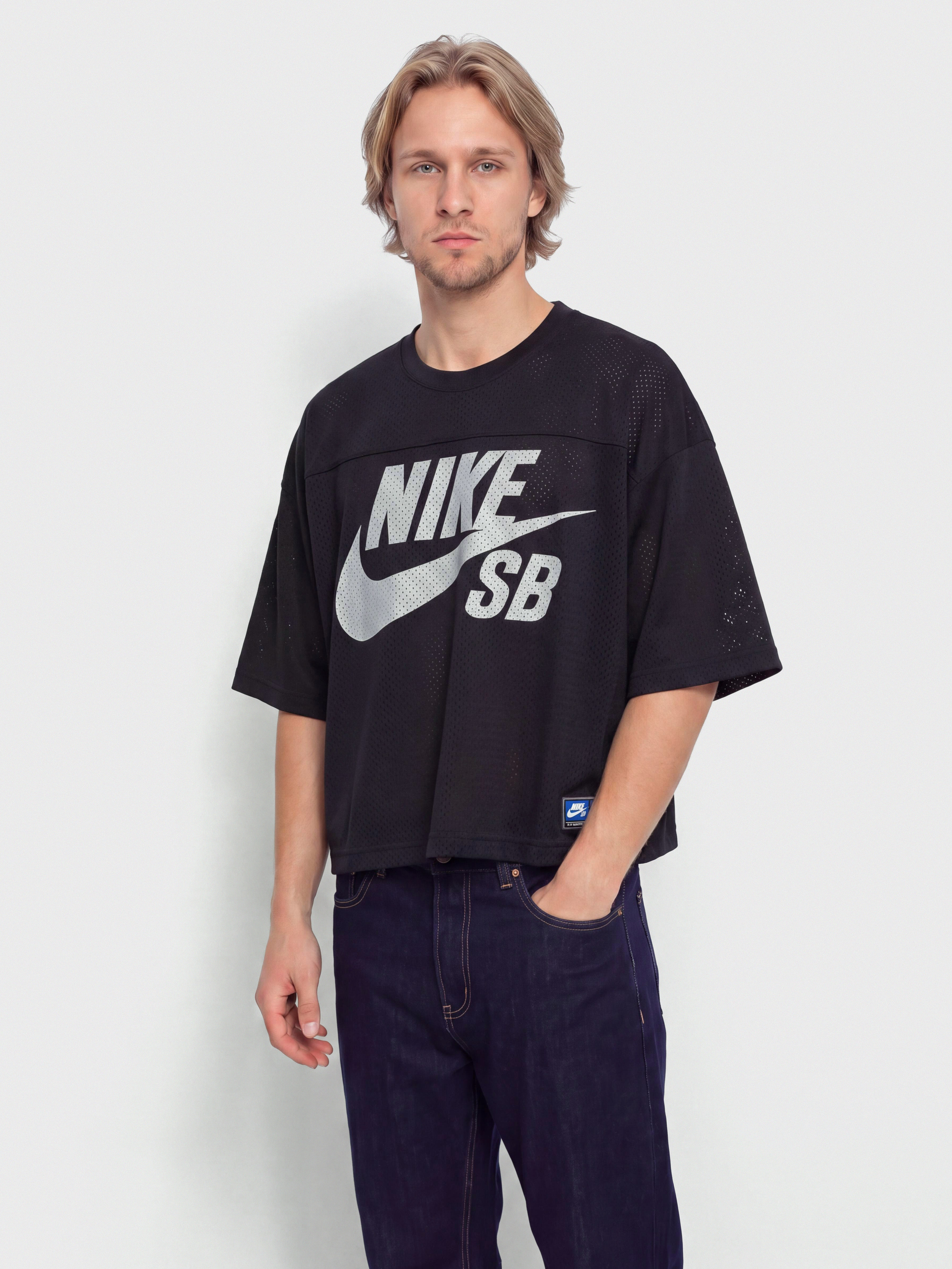 Nike SB Gfx Mesh Pu00f3lu00f3 (black)