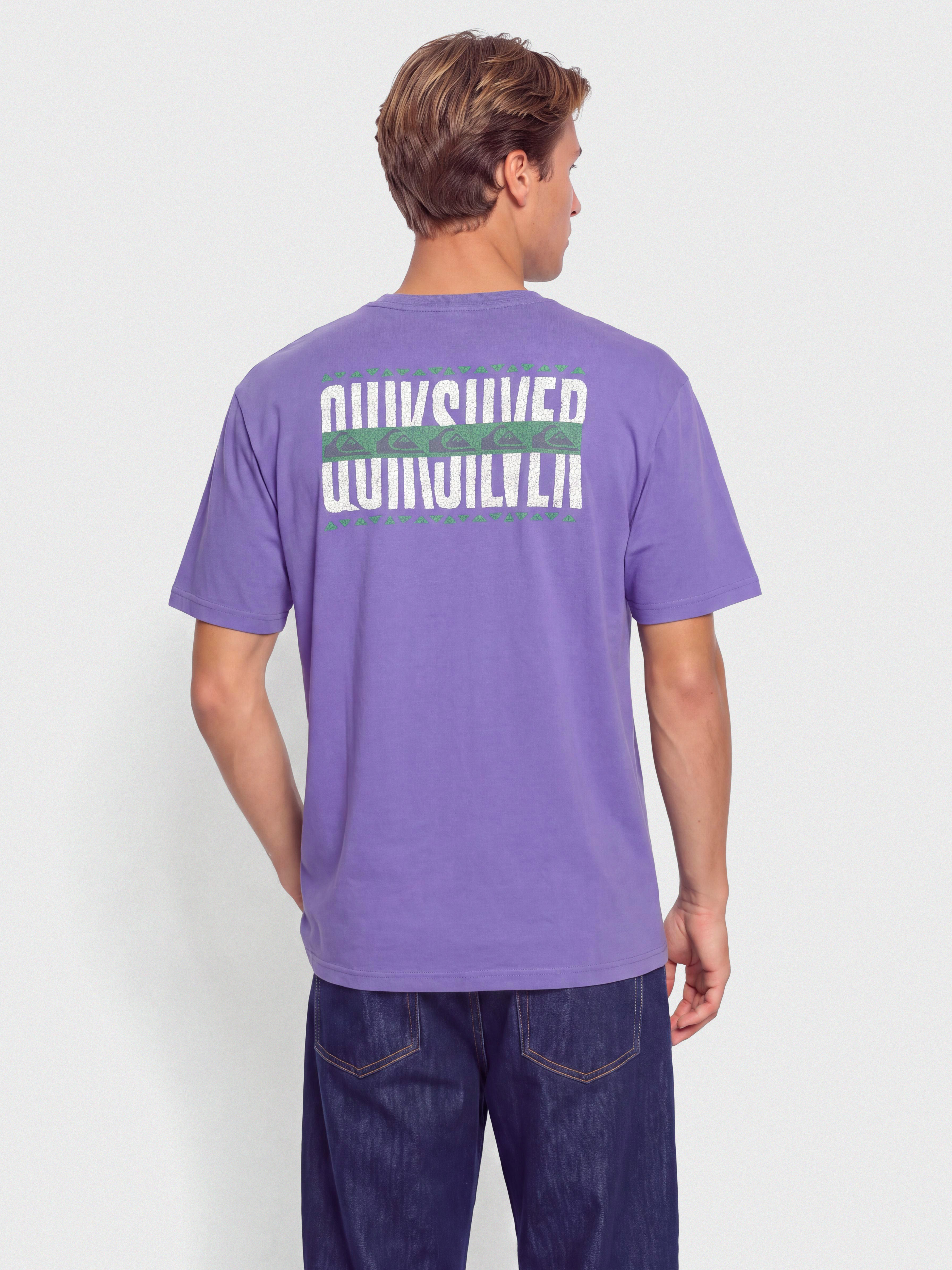 Quiksilver World Force Póló (dusted peri)