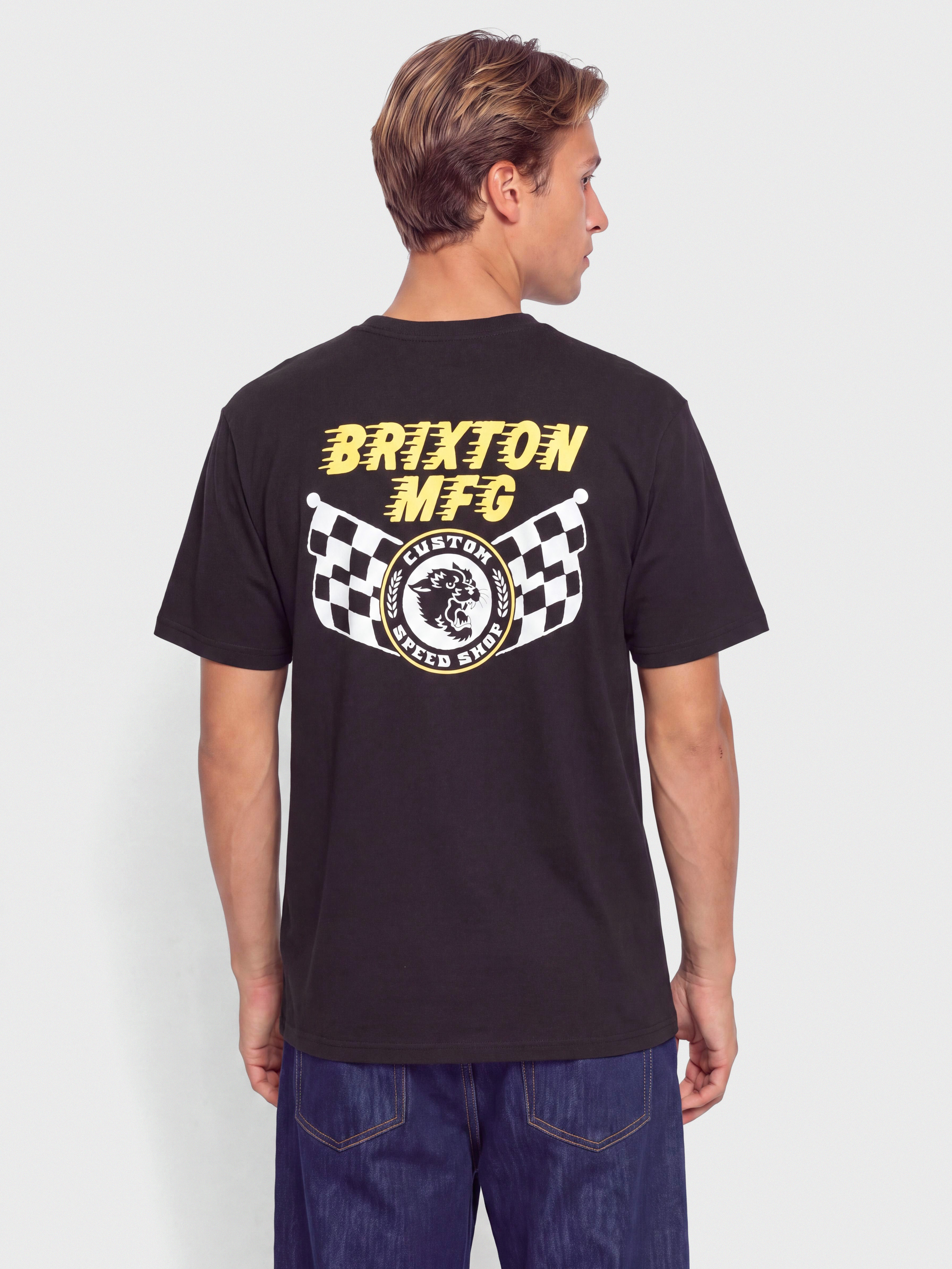 Brixton Dunbar Stt Póló (black)