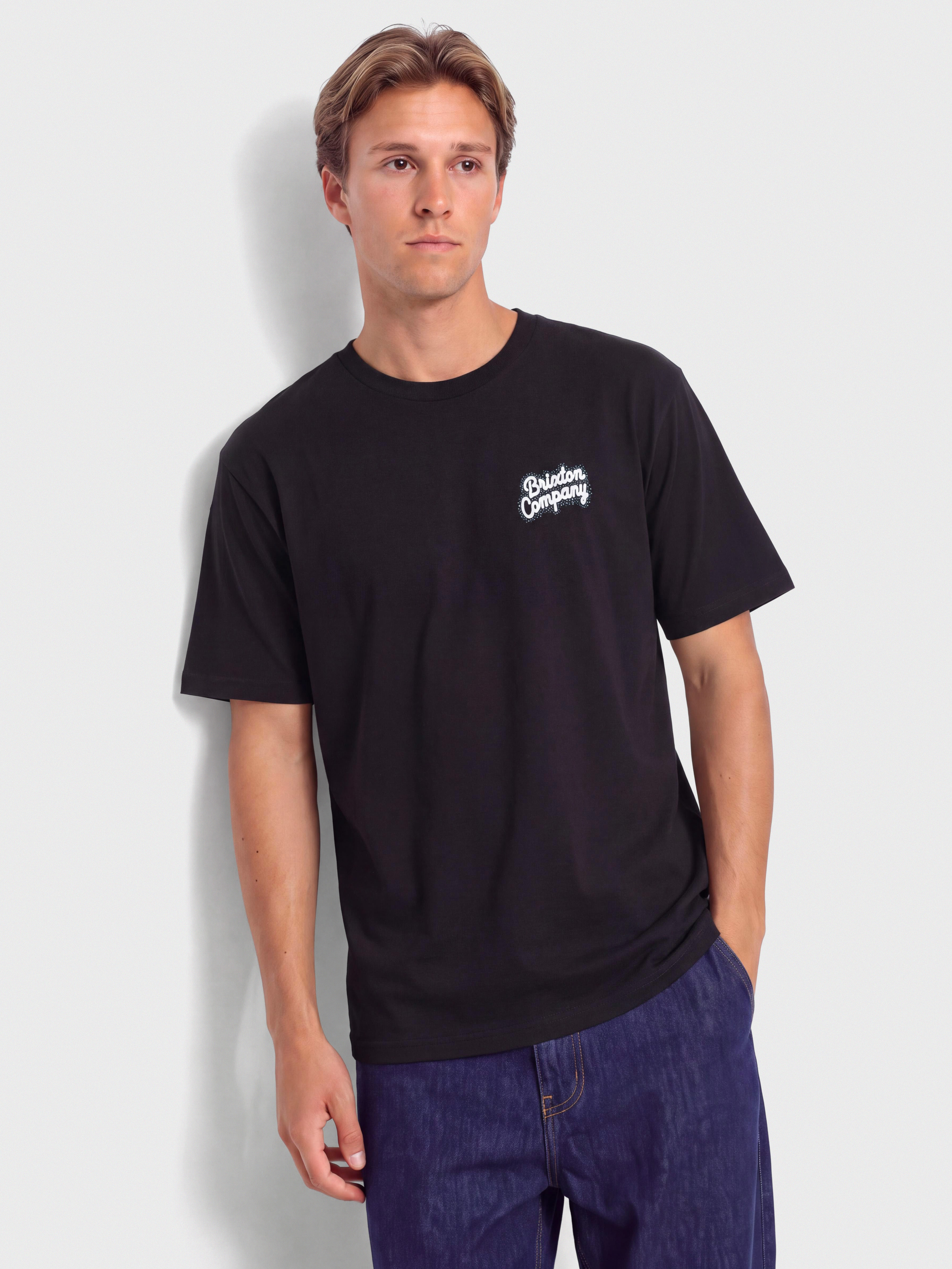 Brixton Stay While Std Póló (black)