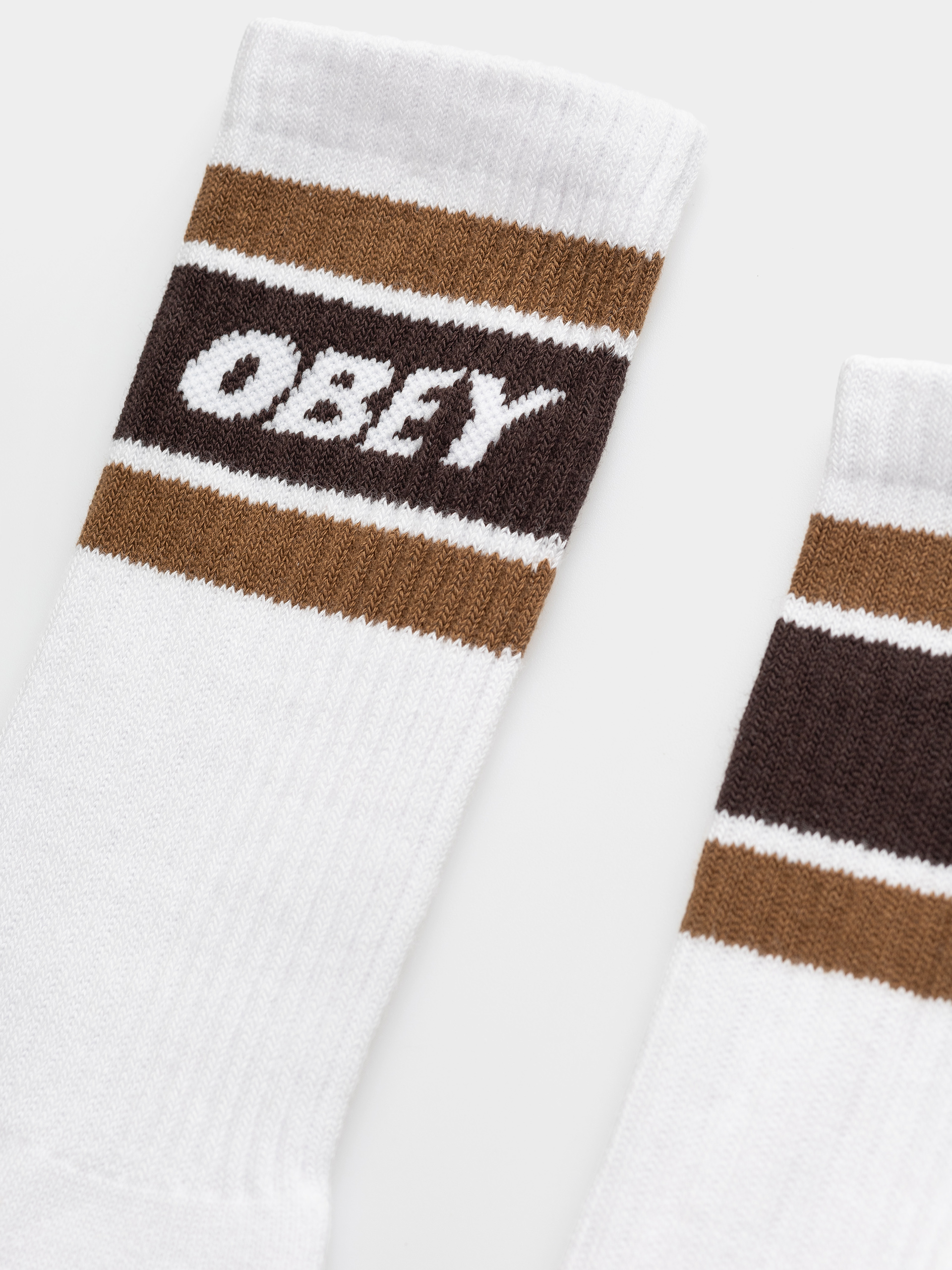 Zokni OBEY Cooper II (white/demitasse)