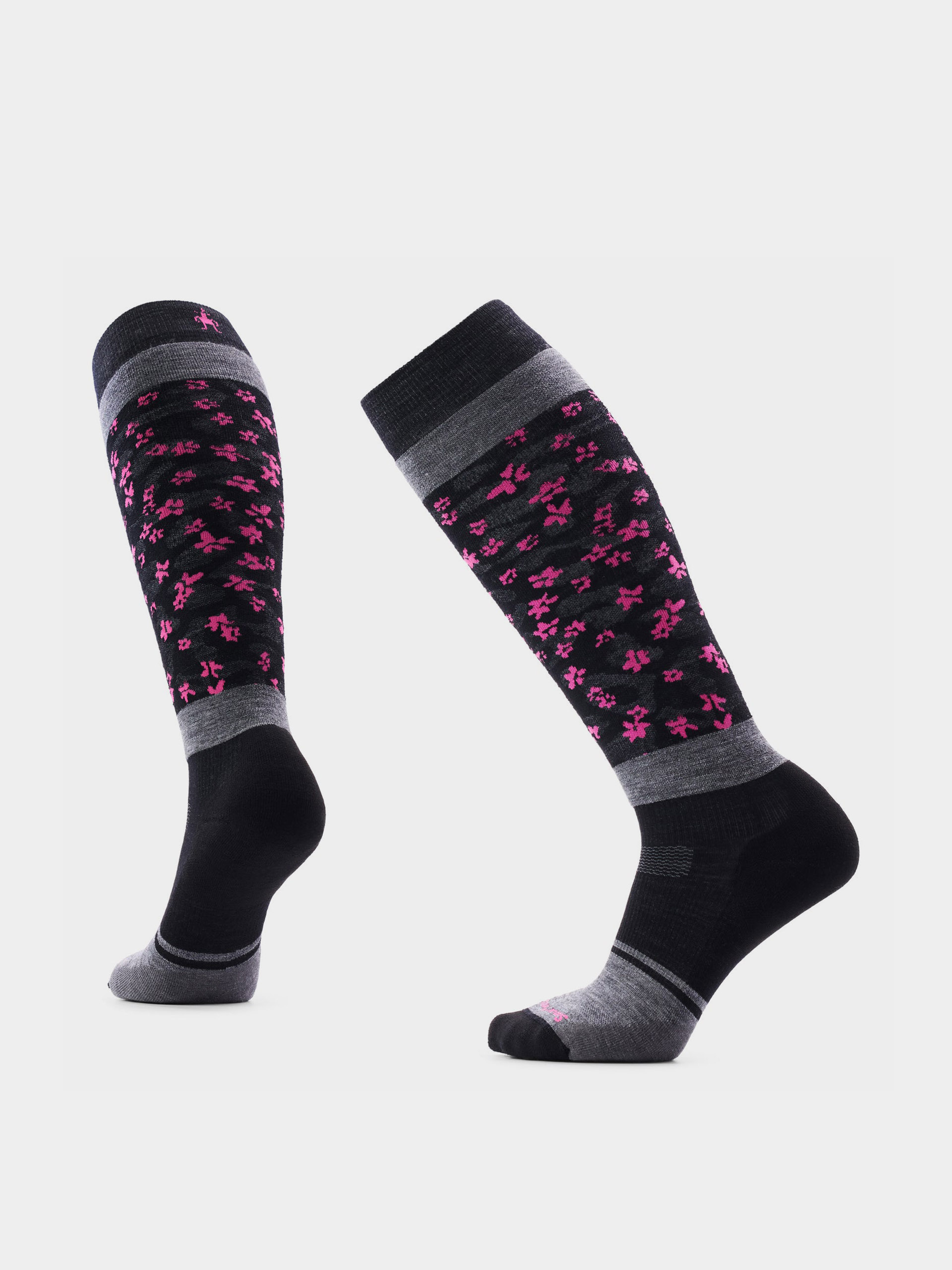 Zokni Smartwool Snowboard Targeted Cushion Wild Blossom Otc Wmn (black)