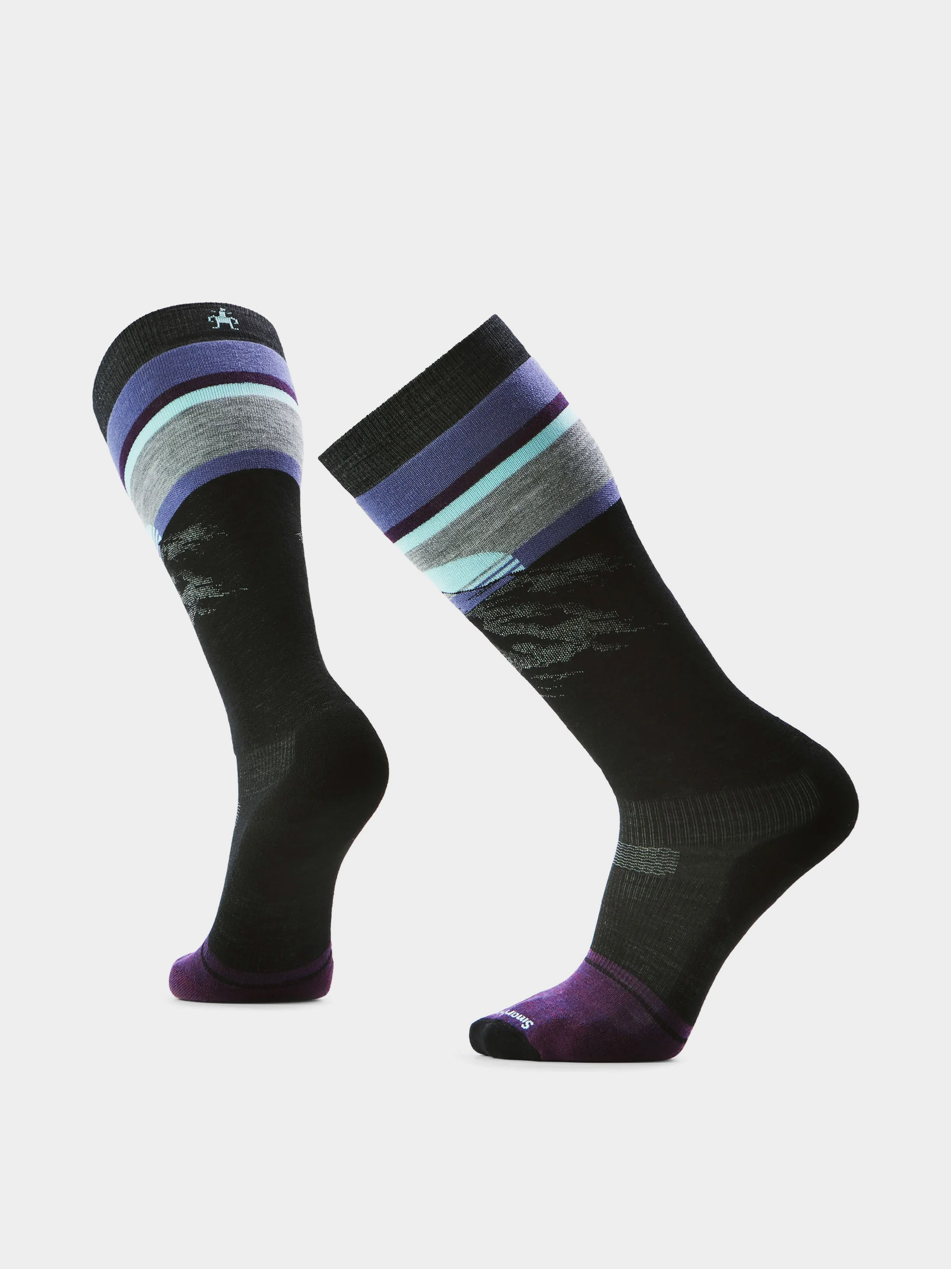 Zokni Smartwool Snowboard Targeted Cushion Mountain Sunrise Otc