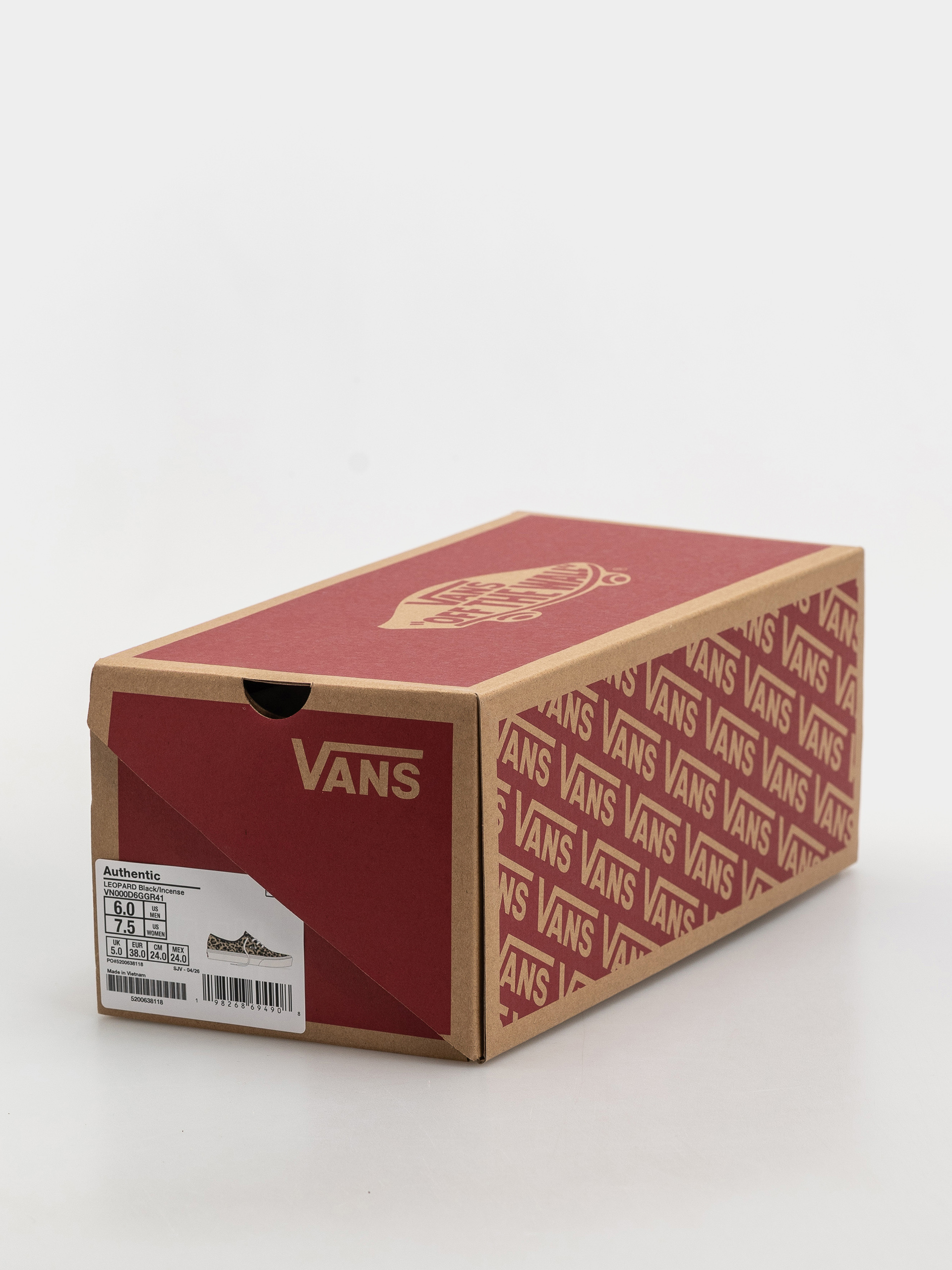 Vans Authentic Cipők (black/incense)