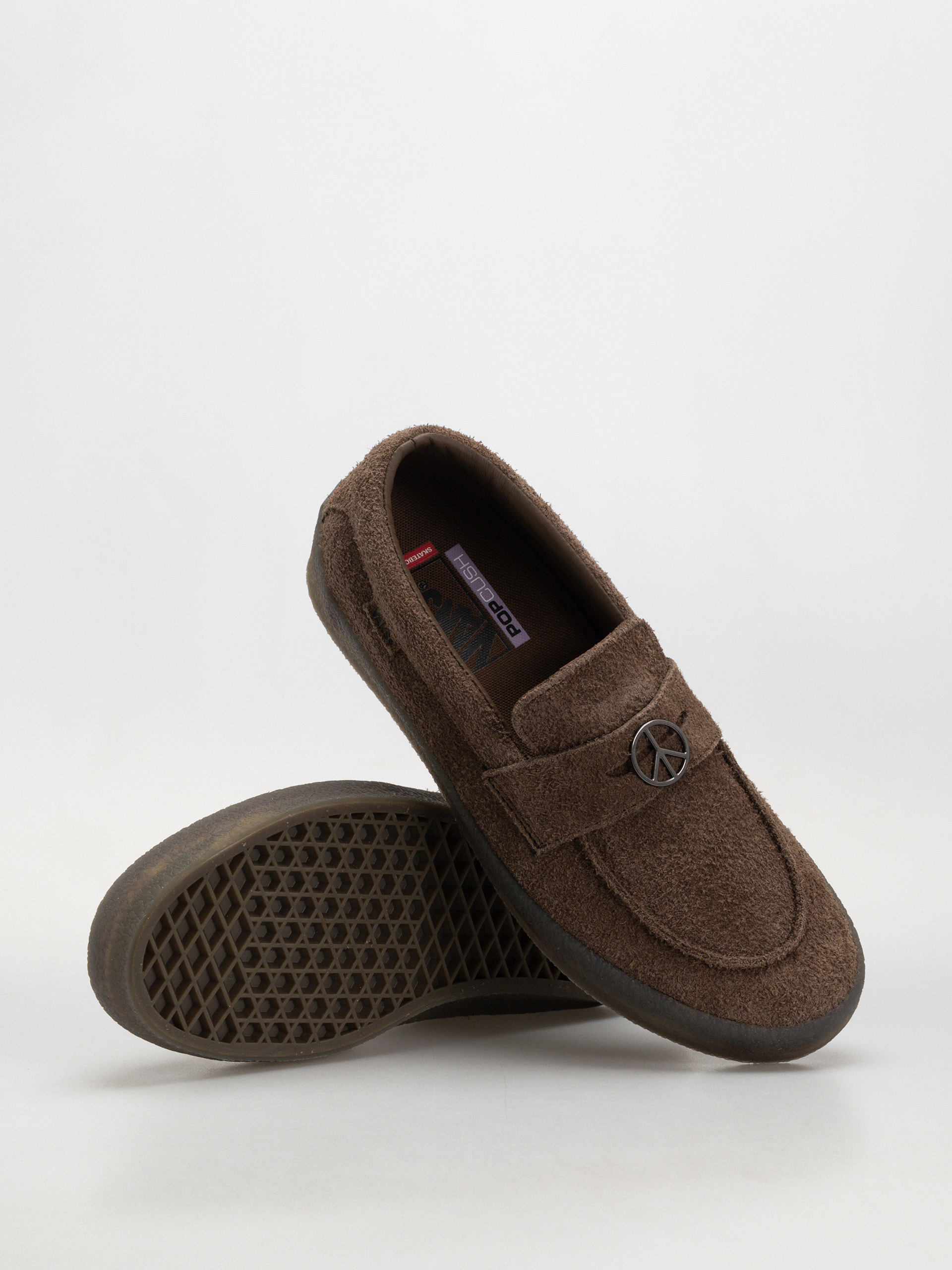 Vans Skate Loafer Cipők (vintage cocoa)