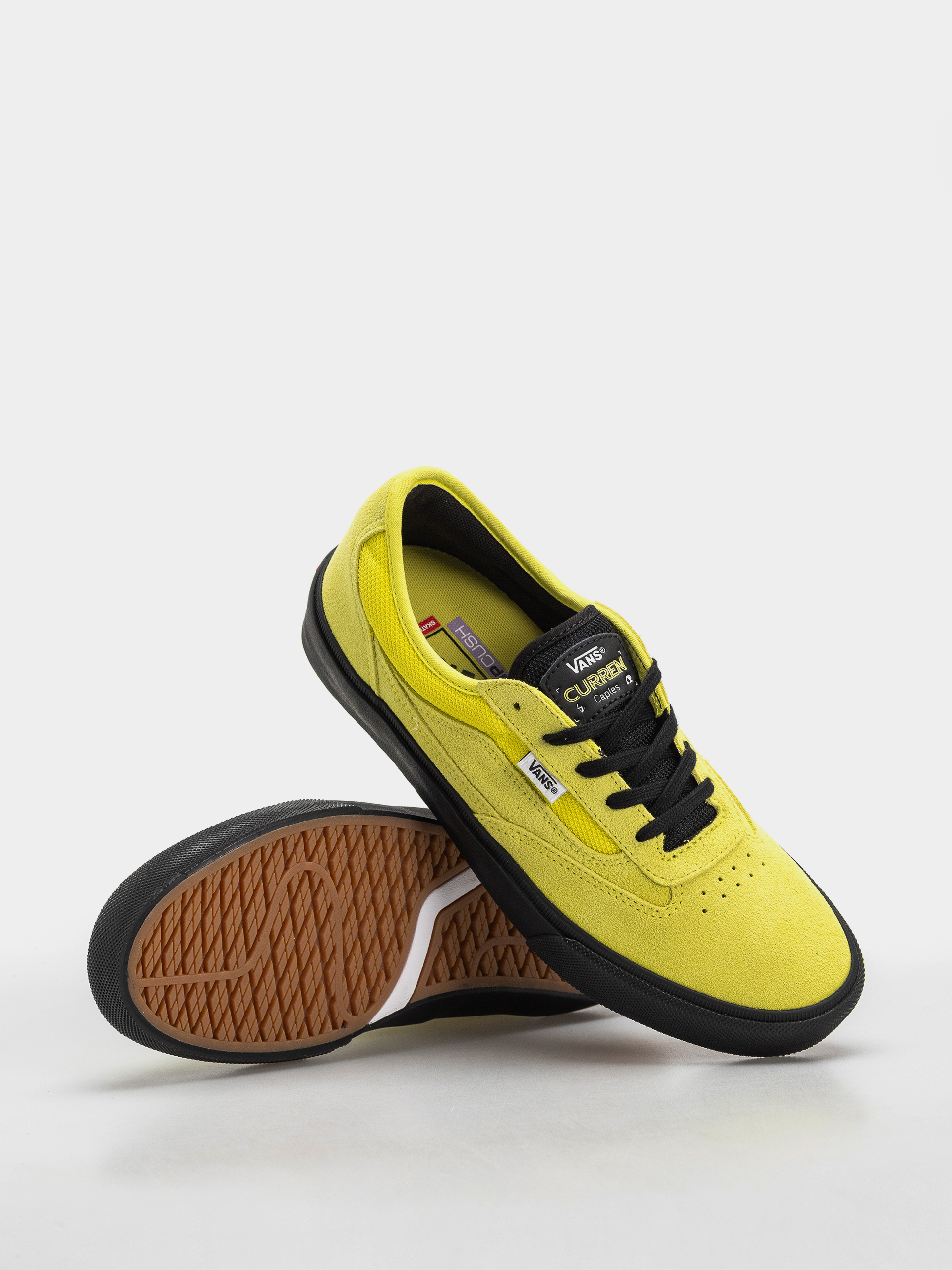 Vans Skate Curren Caples Cipők (fluro lime/black)