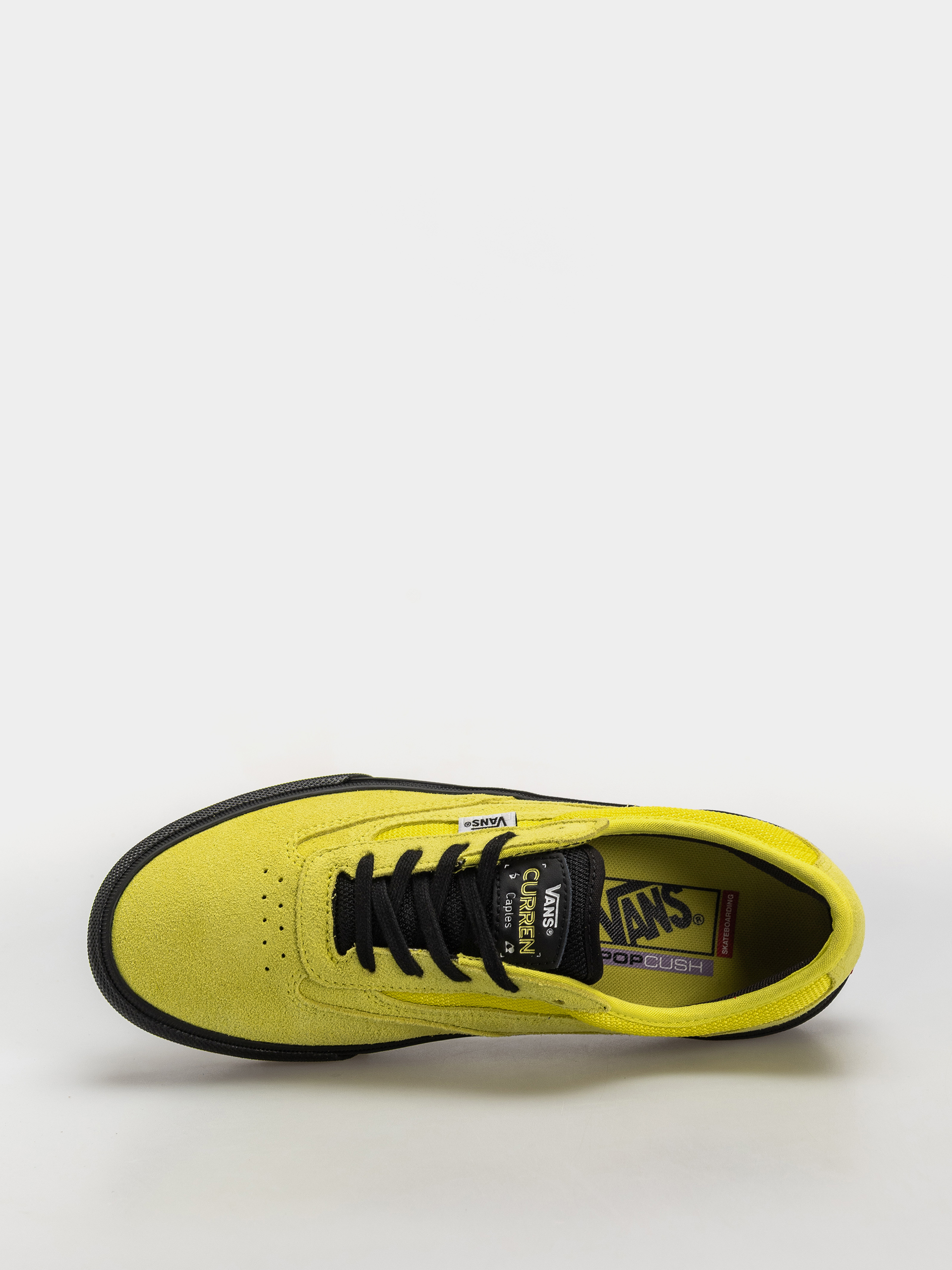 Vans Skate Curren Caples Cipők (fluro lime/black)