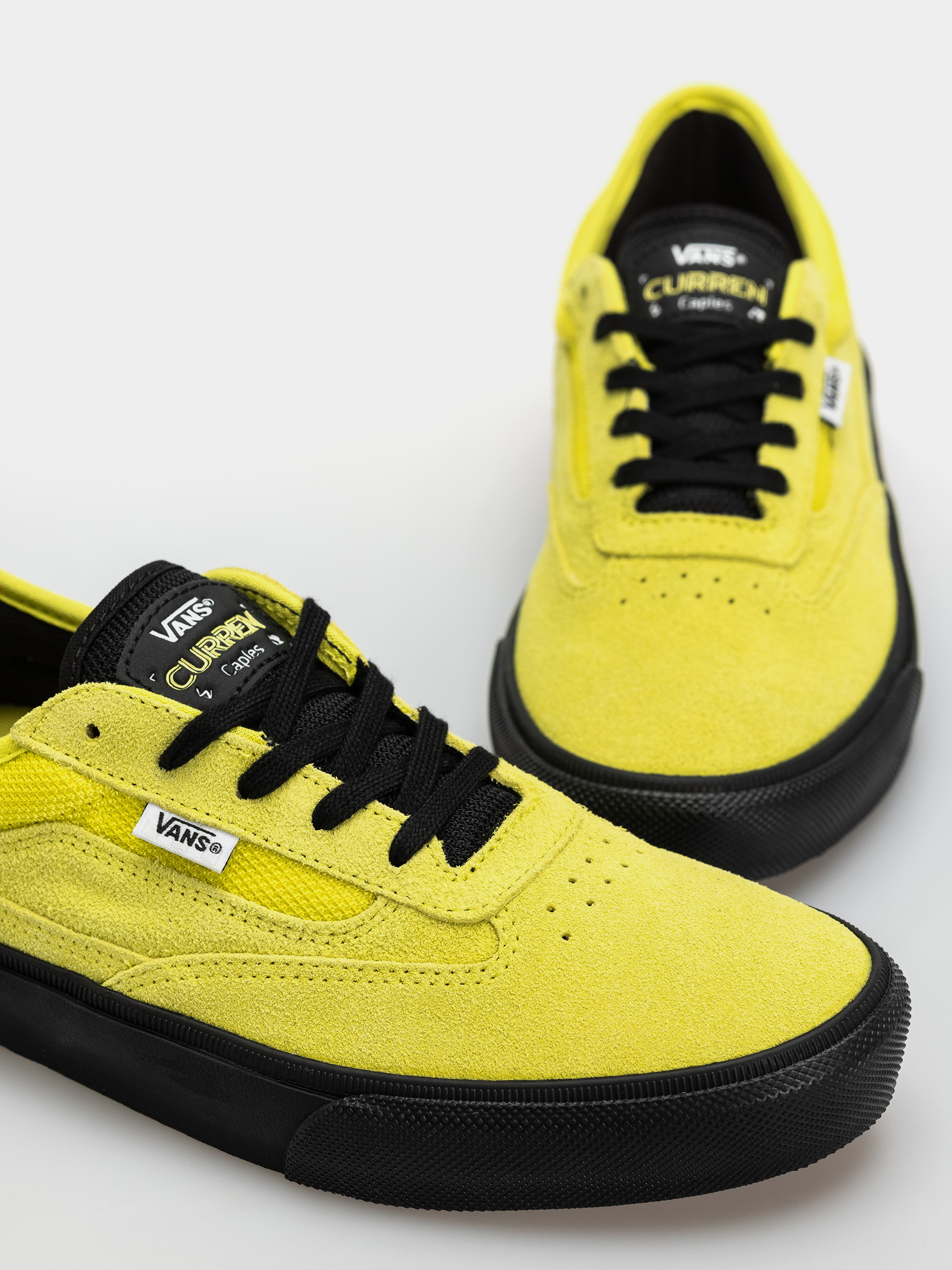 Vans Skate Curren Caples Cipők (fluro lime/black)