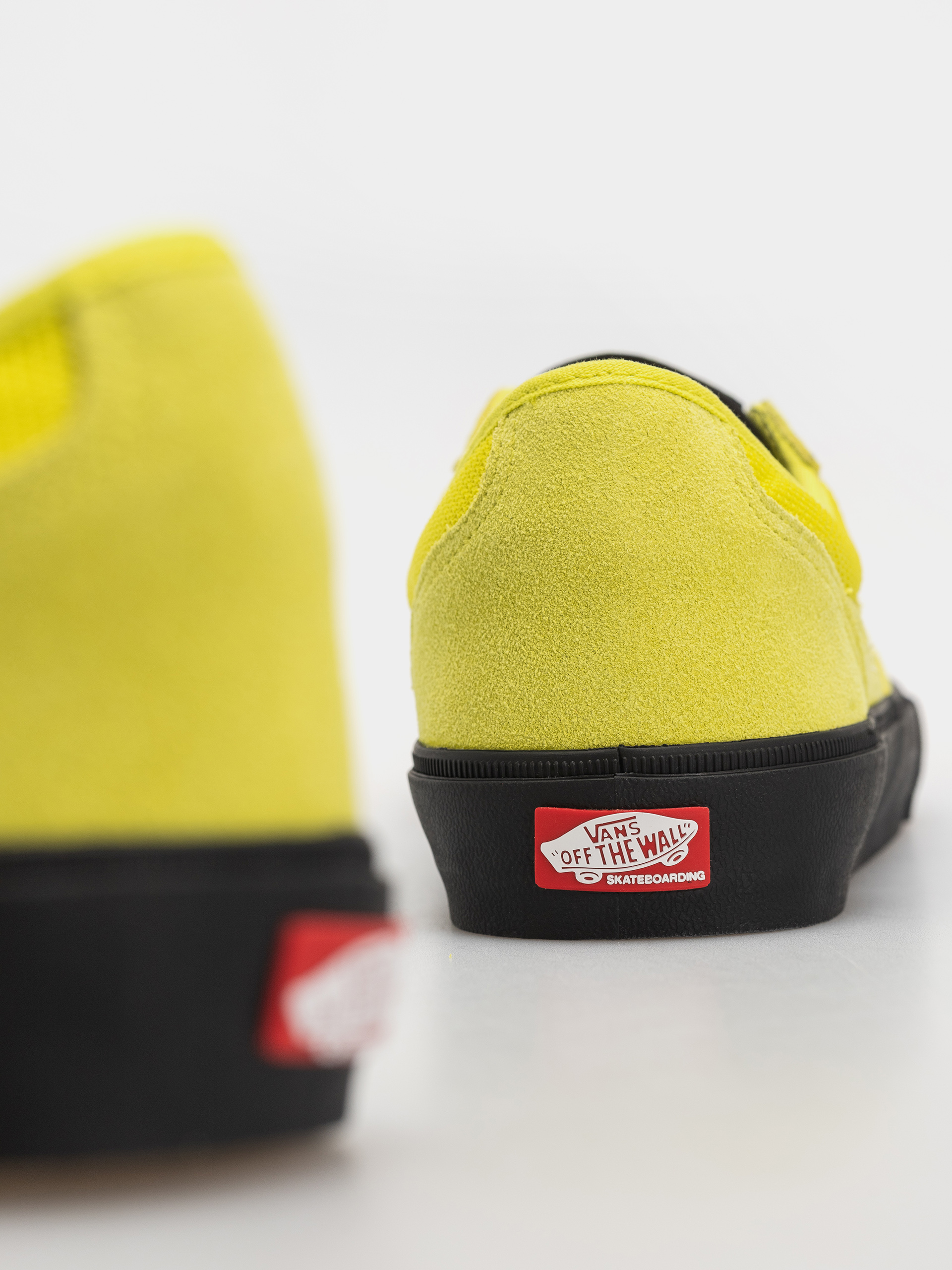 Vans Skate Curren Caples Cipők (fluro lime/black)