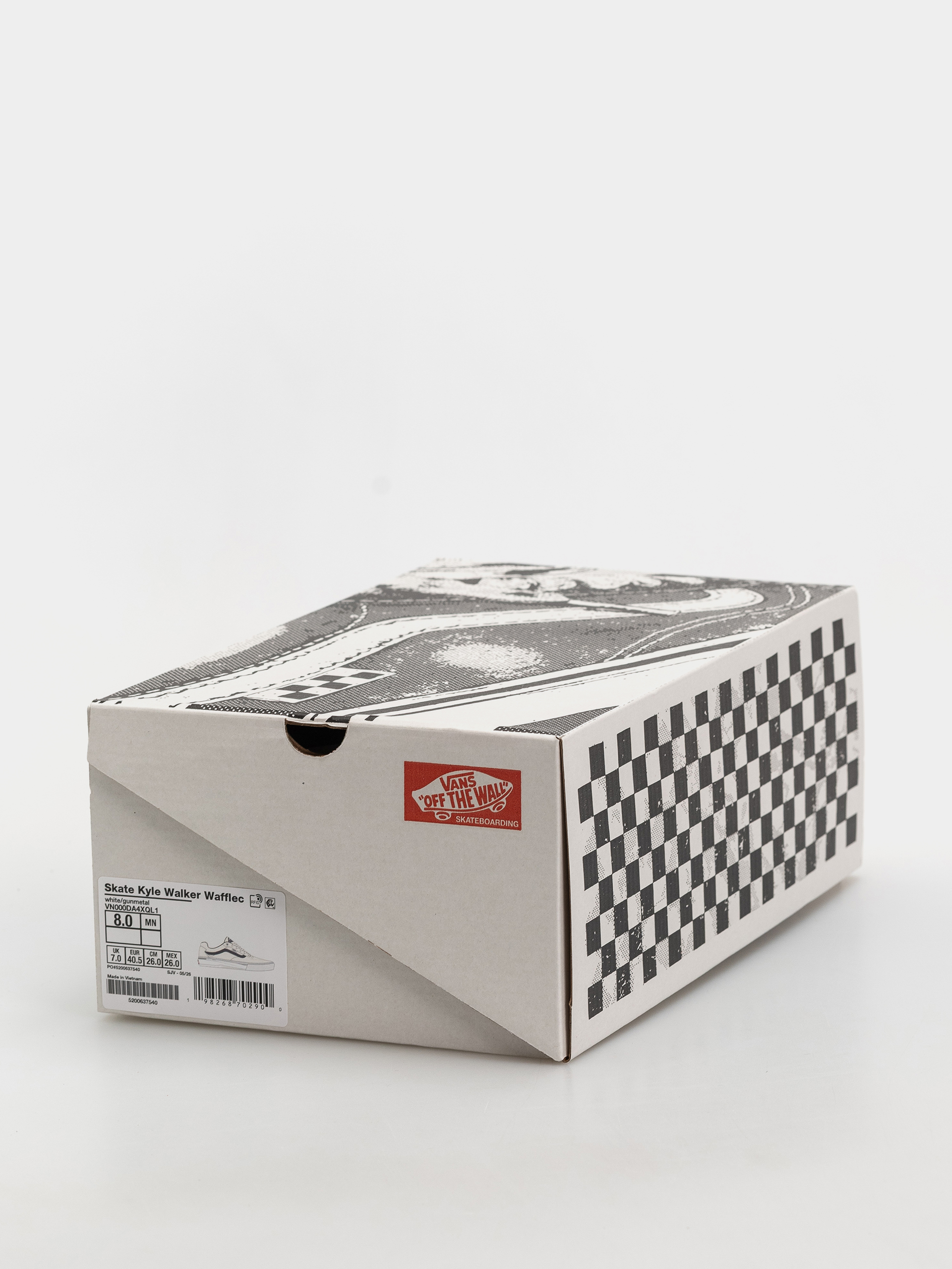 Vans Skate Kyle Walker Wafflecup Cipők (white/gunmetal)
