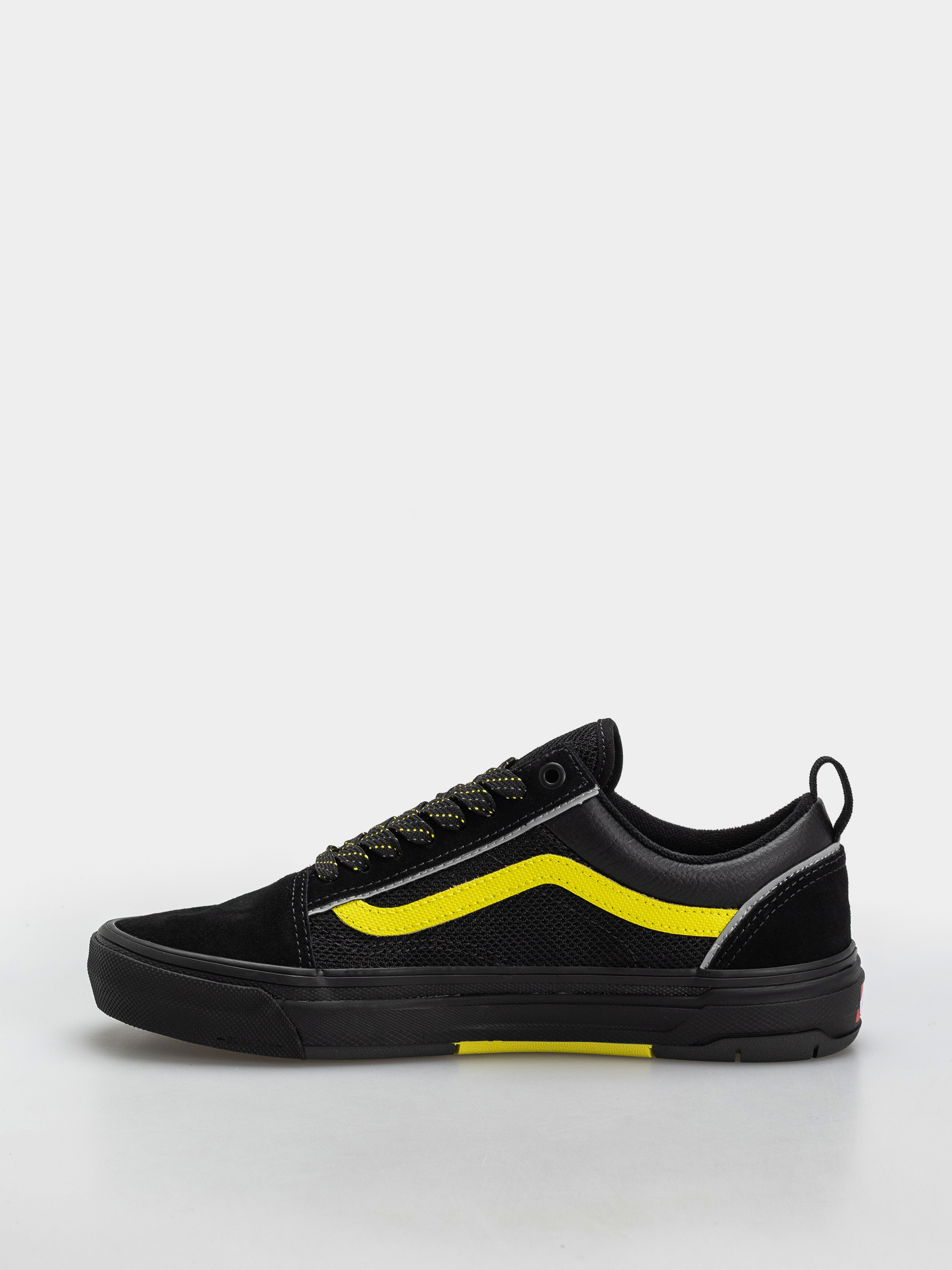 Vans Skate Old Skool Wafflecup Cipők (black/lime)