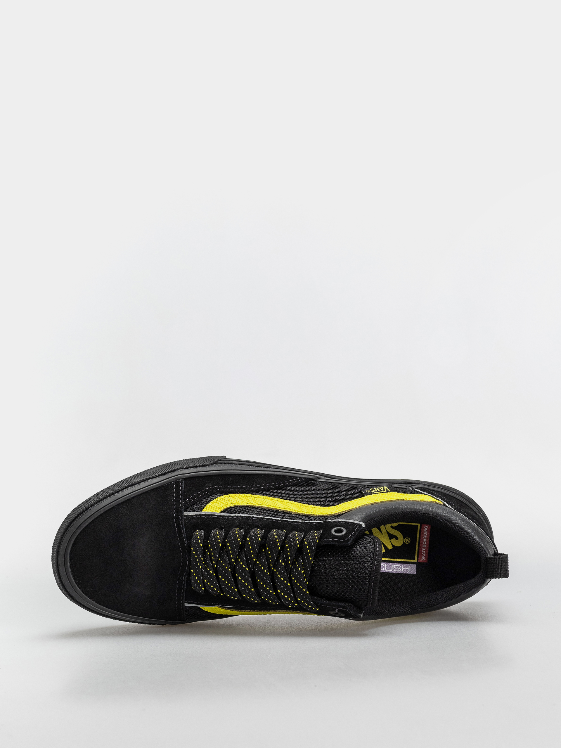 Vans Skate Old Skool Wafflecup Cipők (black/lime)