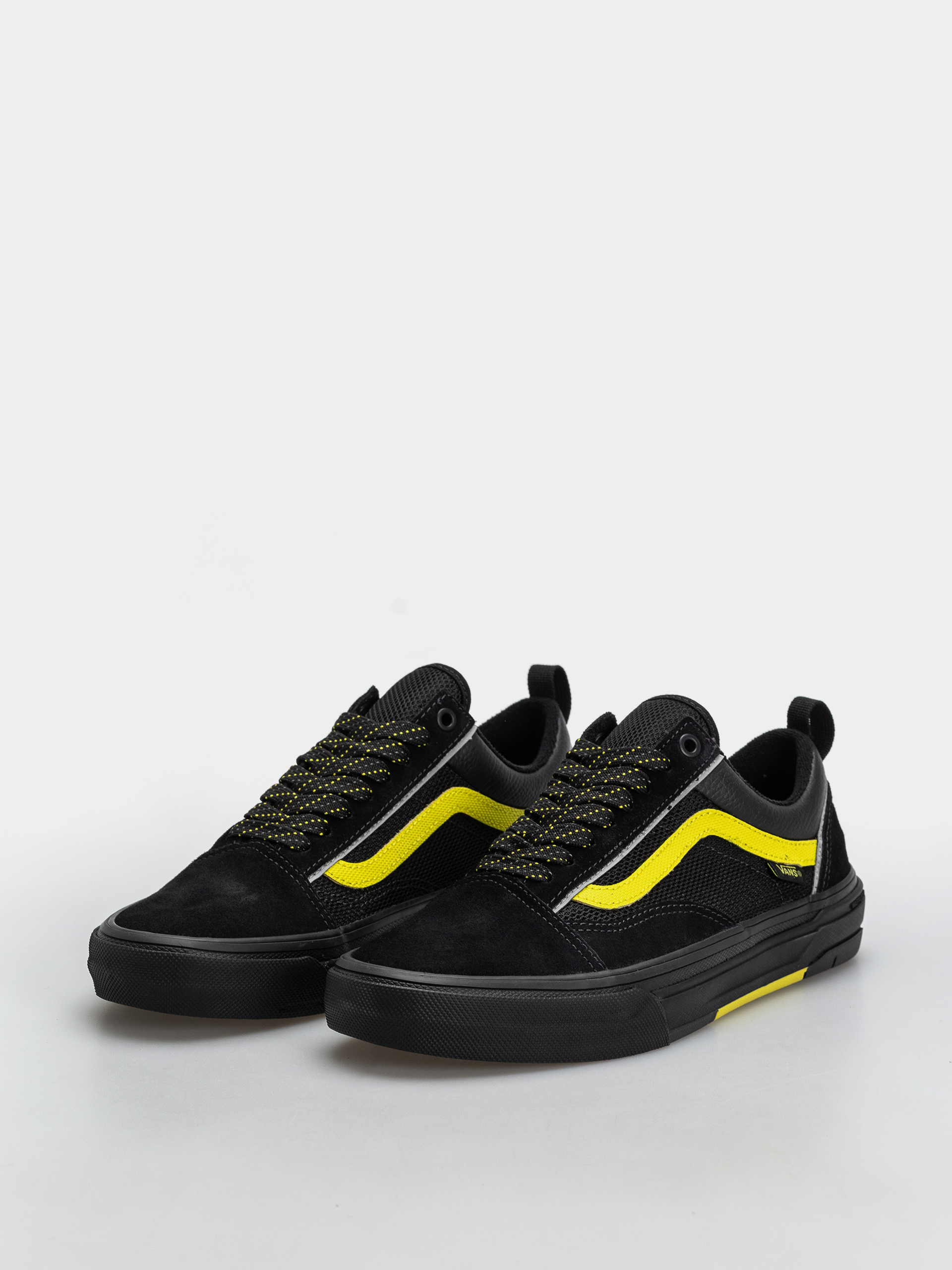 Vans Skate Old Skool Wafflecup Cipők (black/lime)