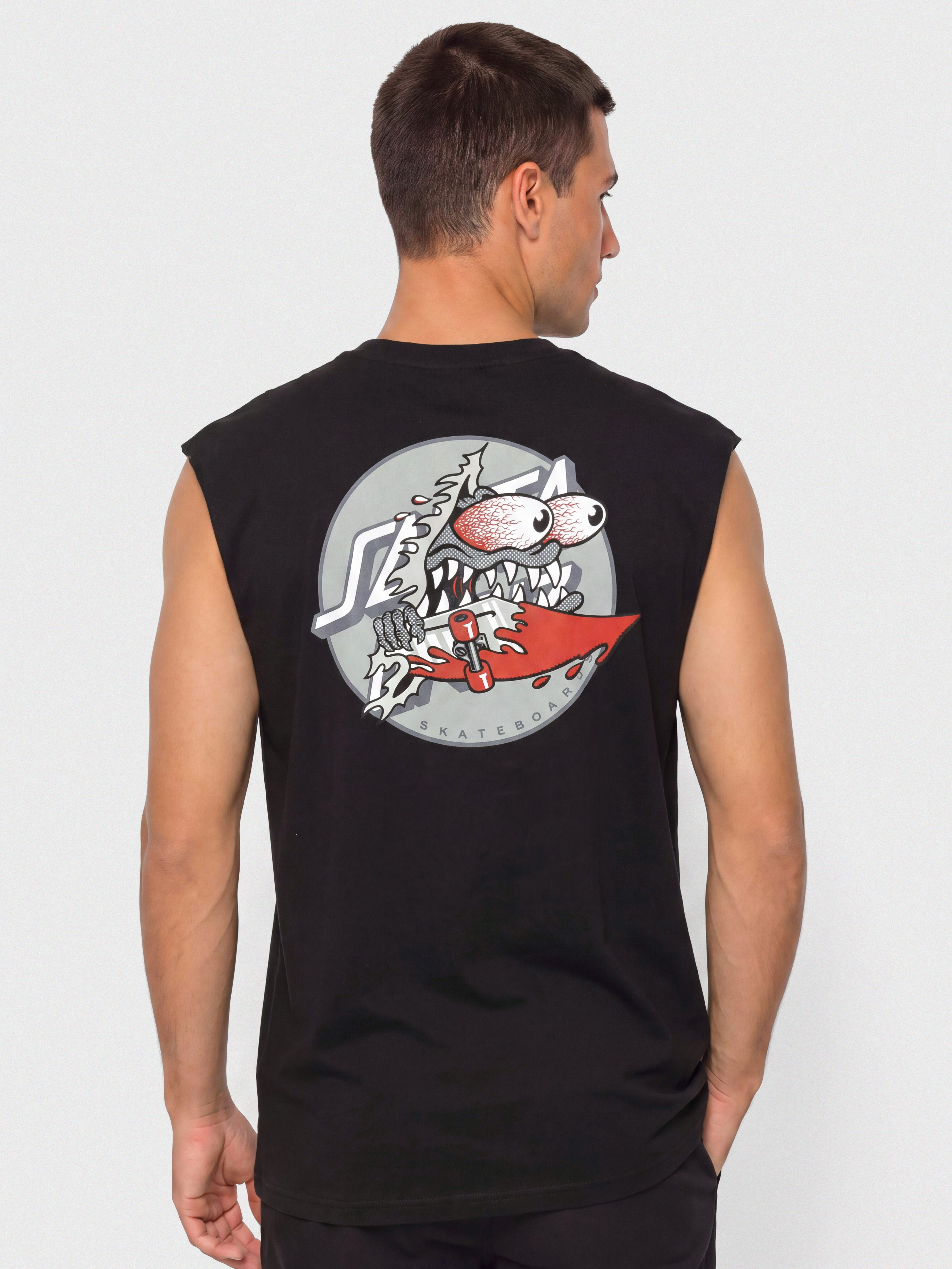 Santa Cruz Meek Slashed Dot Vest Póló