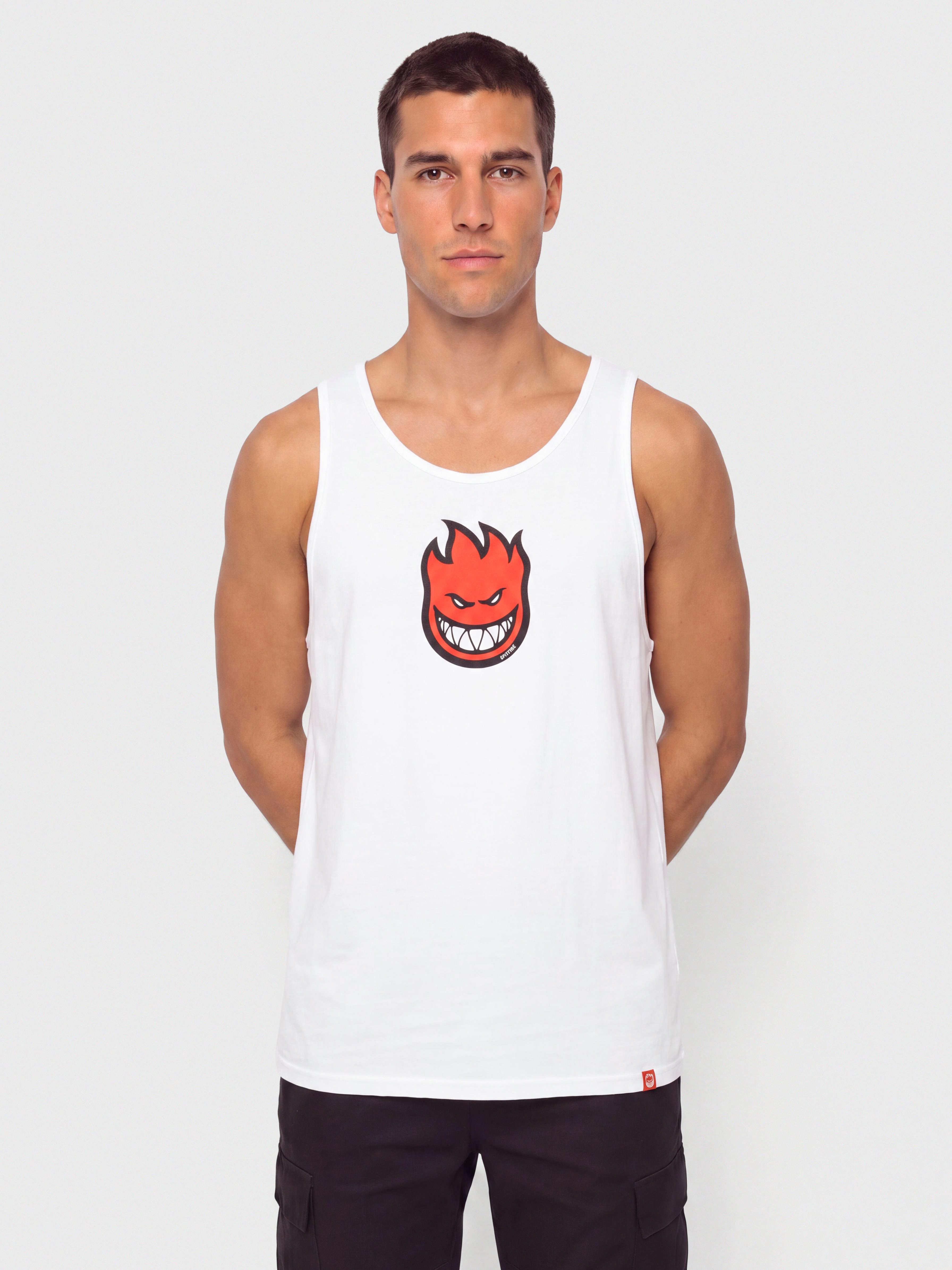 Póló Spitfire Bighead Mid Fill (white w/red black white print)