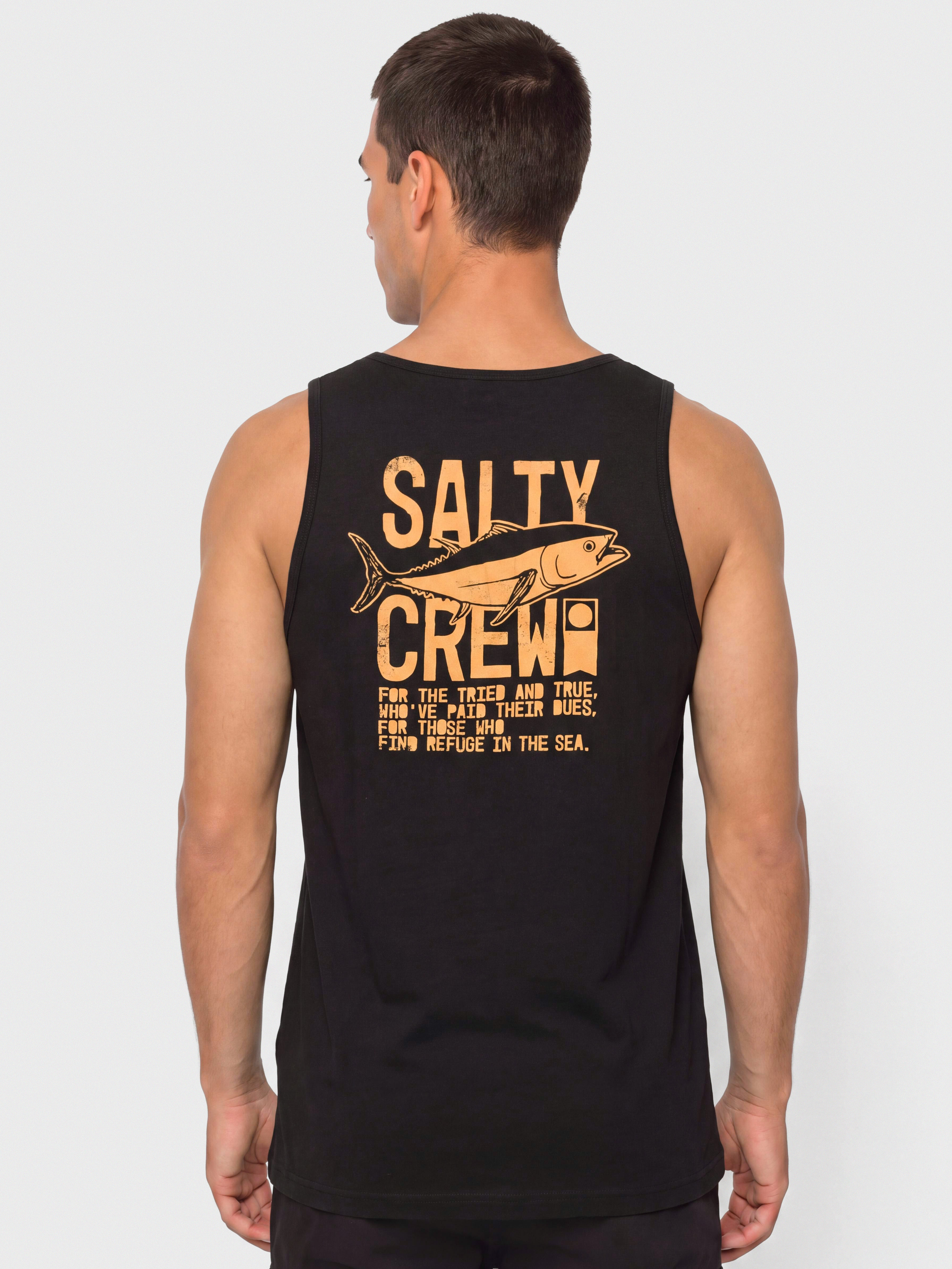 Póló Salty Crew Tried And True (black)
