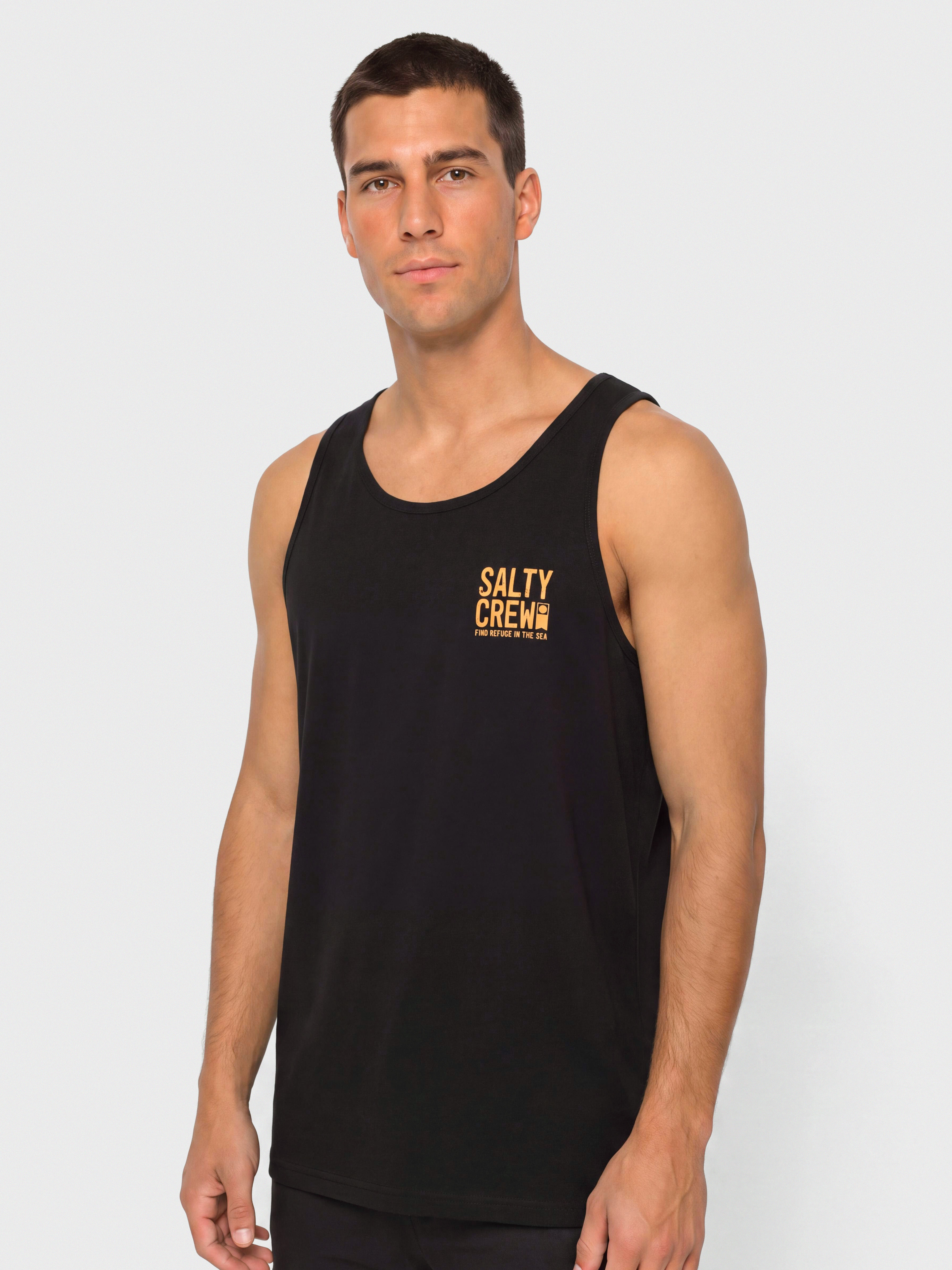 Póló Salty Crew Tried And True (black)