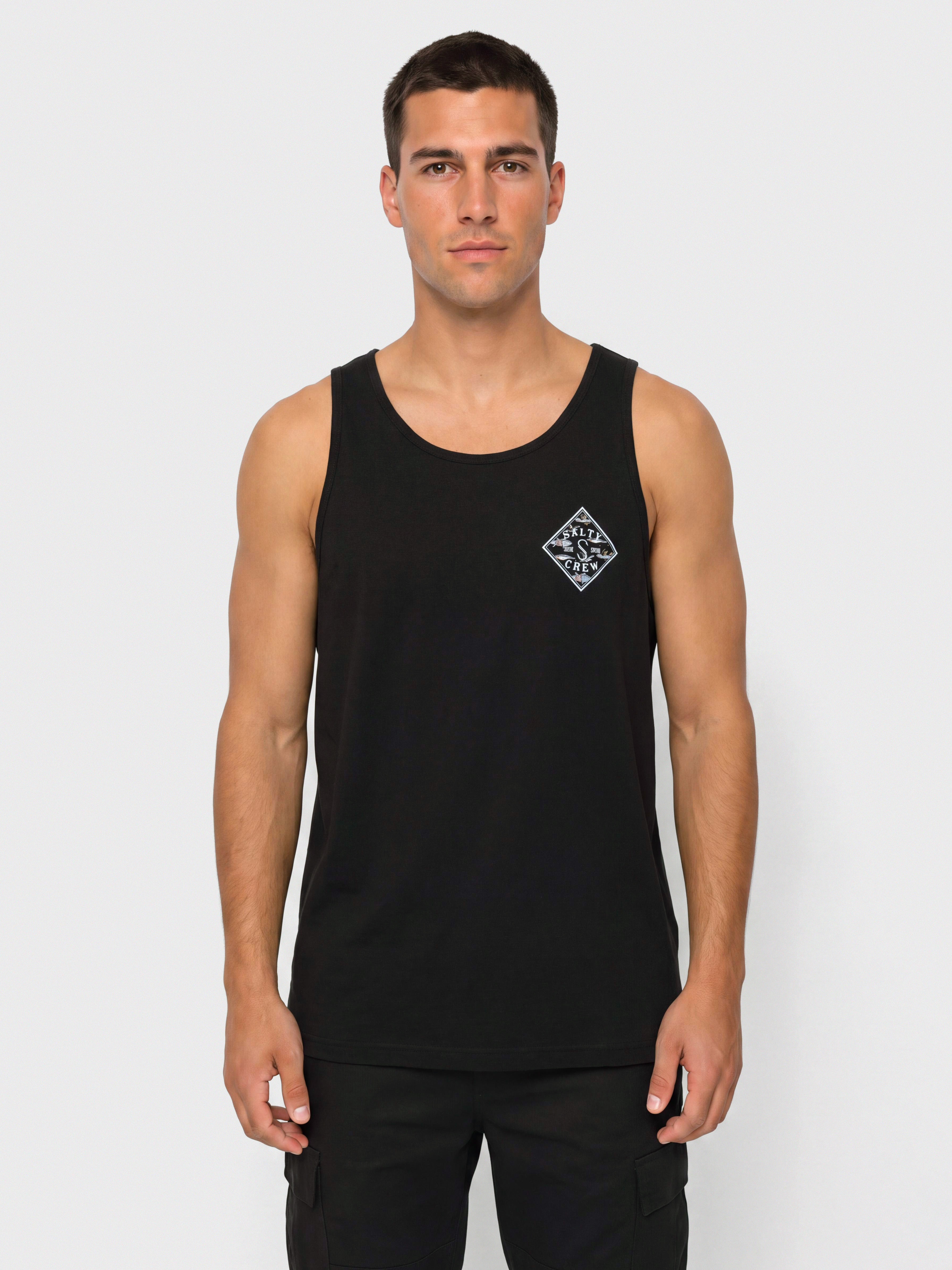 Póló Salty Crew Tippet Fill (black)